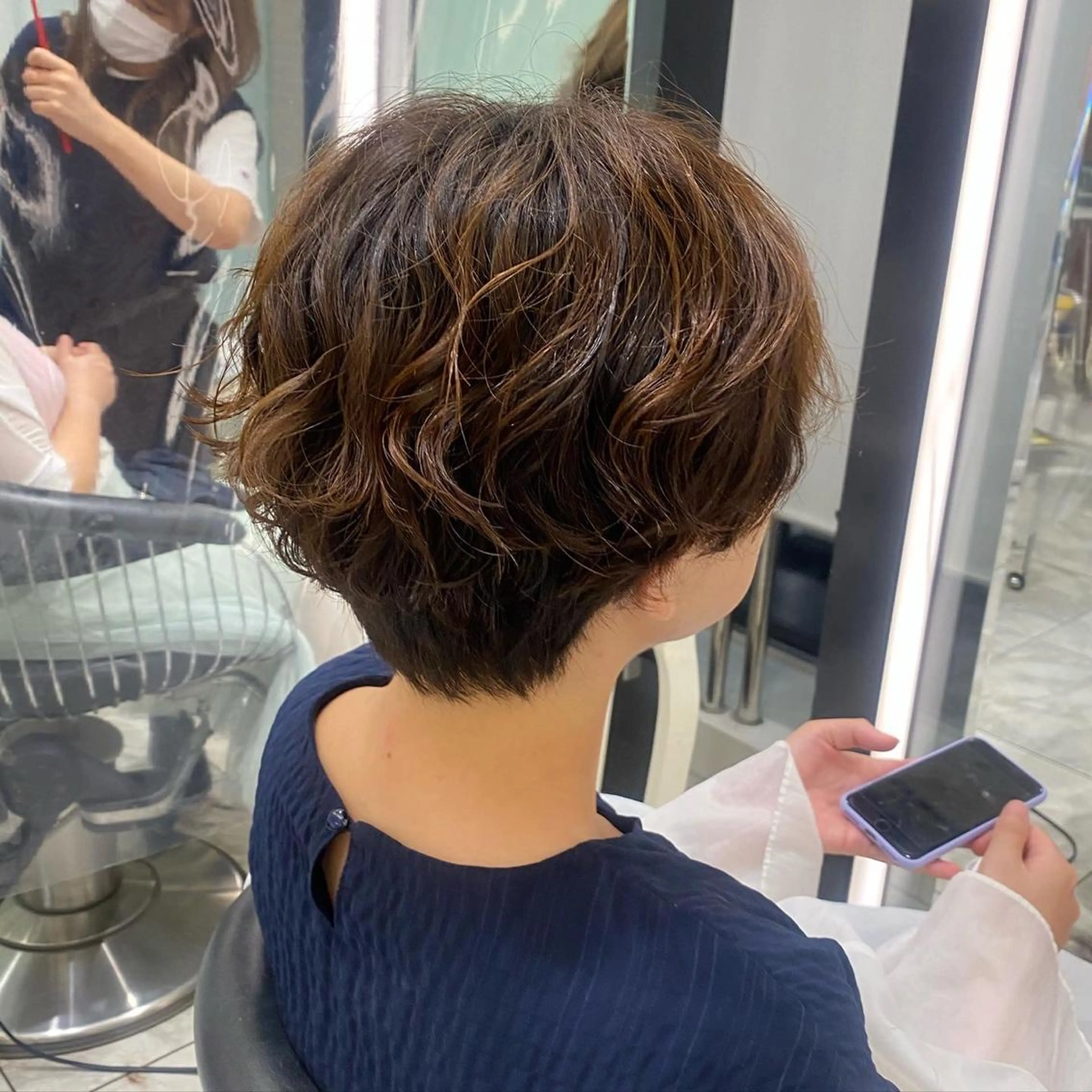 ショート パーマ ❤️パーマ美容師✂︎ 井口美緒のヘアスタイル