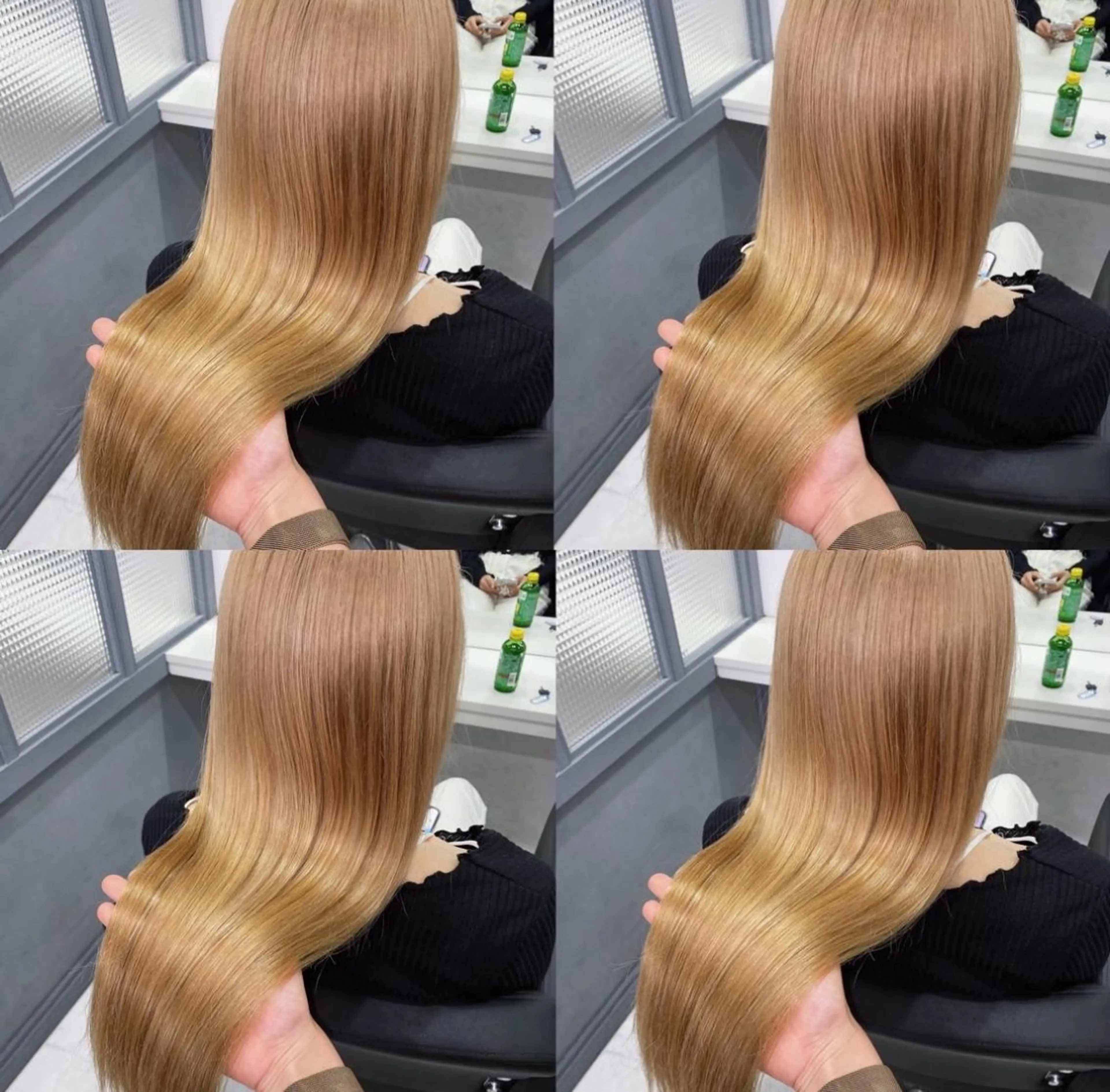 ロング ヘアカラー トリートメント 髪質改善 /美髪矯正🫧ゆたかのヘアスタイル