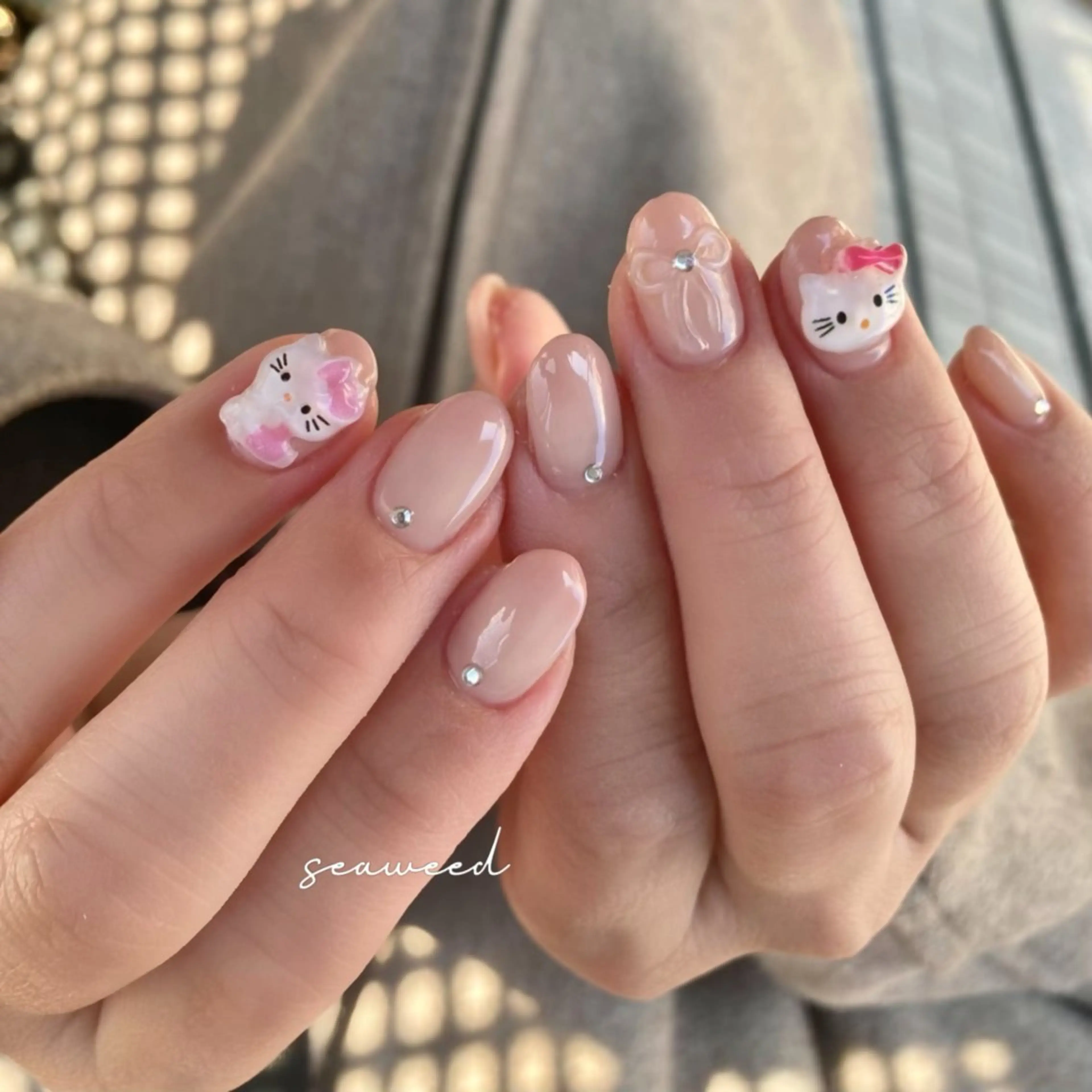 ネイル ハンドネイル seaweed nailのネイルデザイン