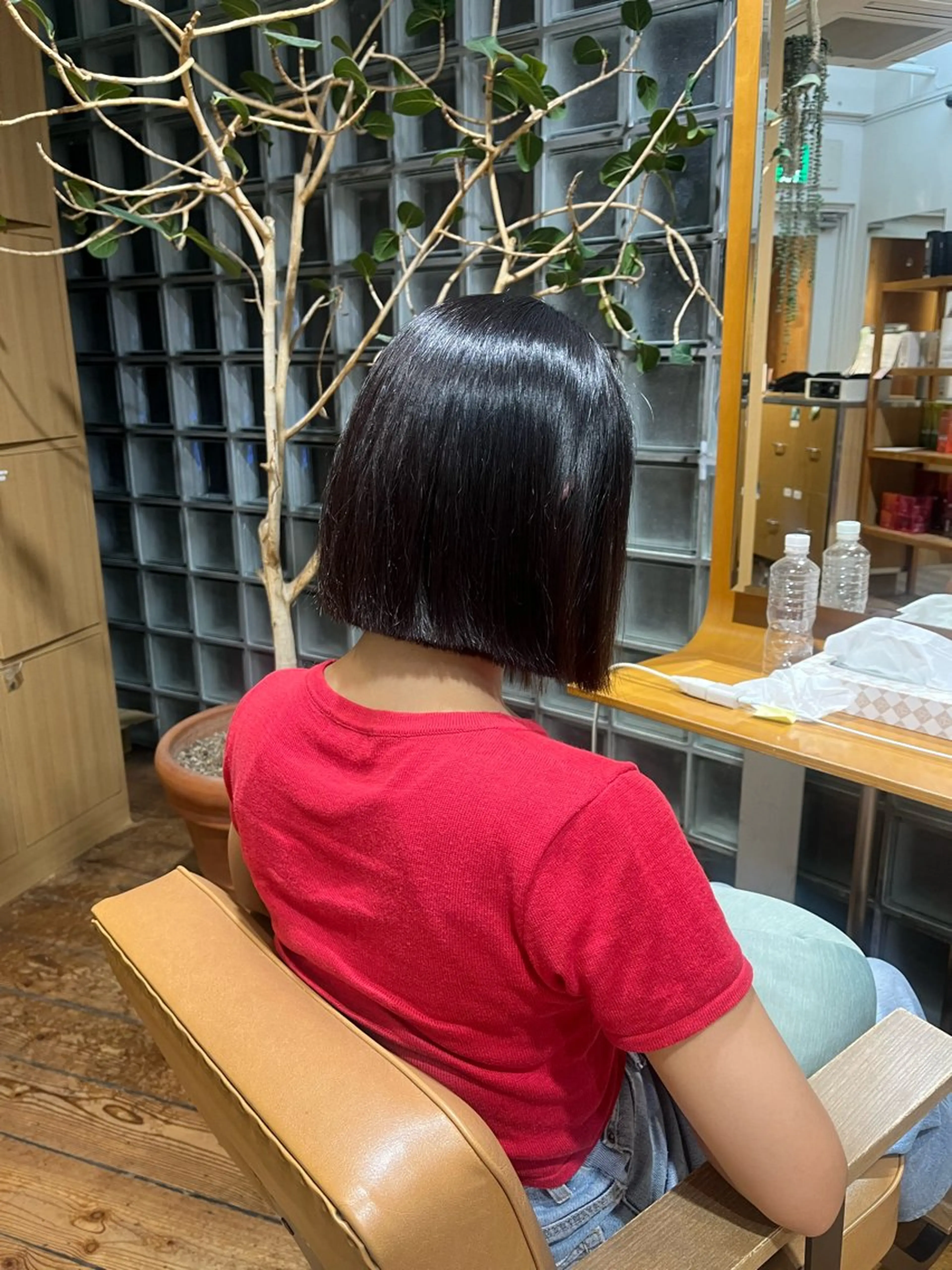 ミディアム パーマ 縮毛矯正 カットモデル募集🎀 タカムラ　ユカのヘアスタイル