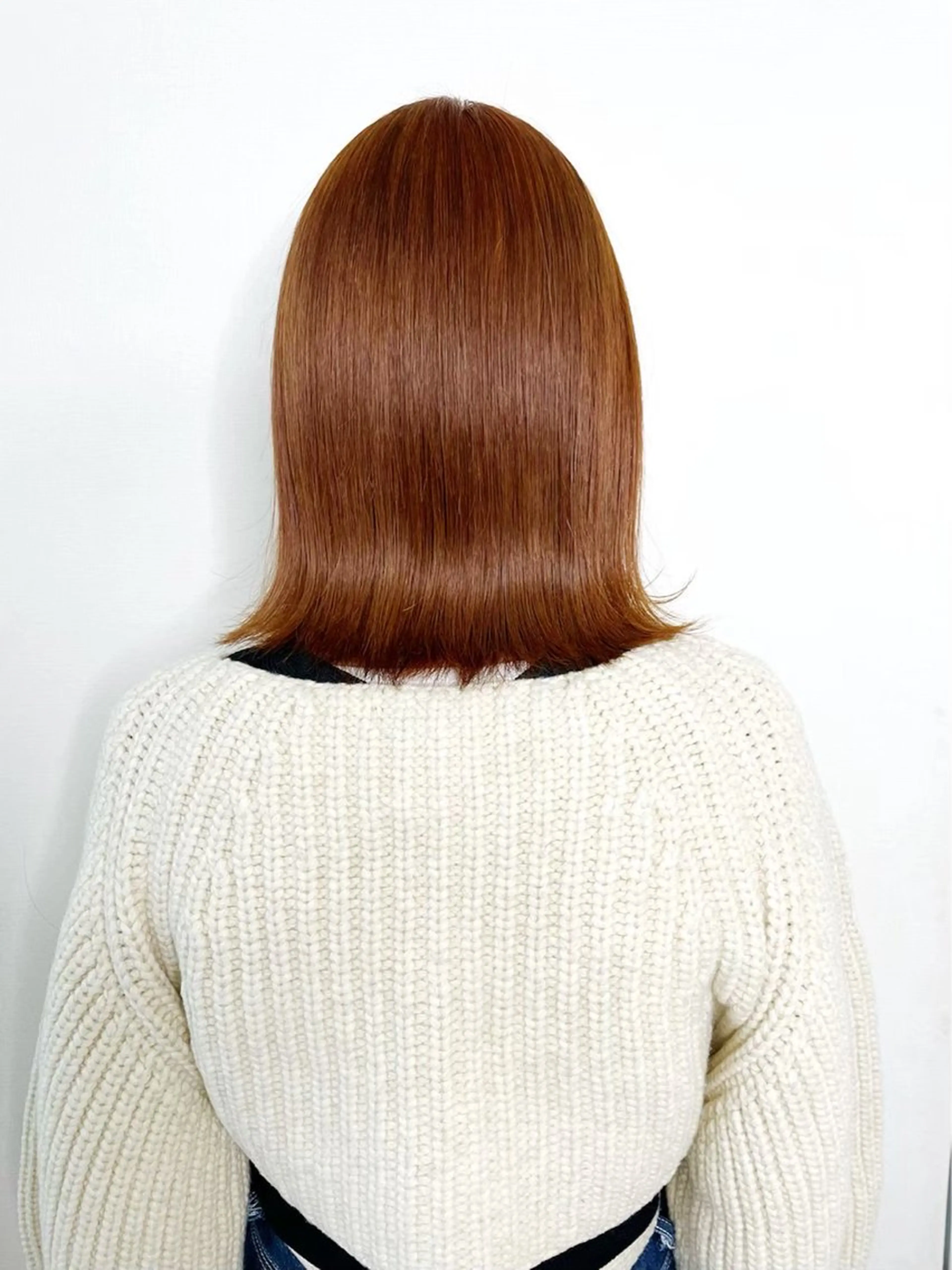 ミディアム カット ヘアカラー トリートメント haruya/ボブ/ ショート/髪質改善のヘアスタイル