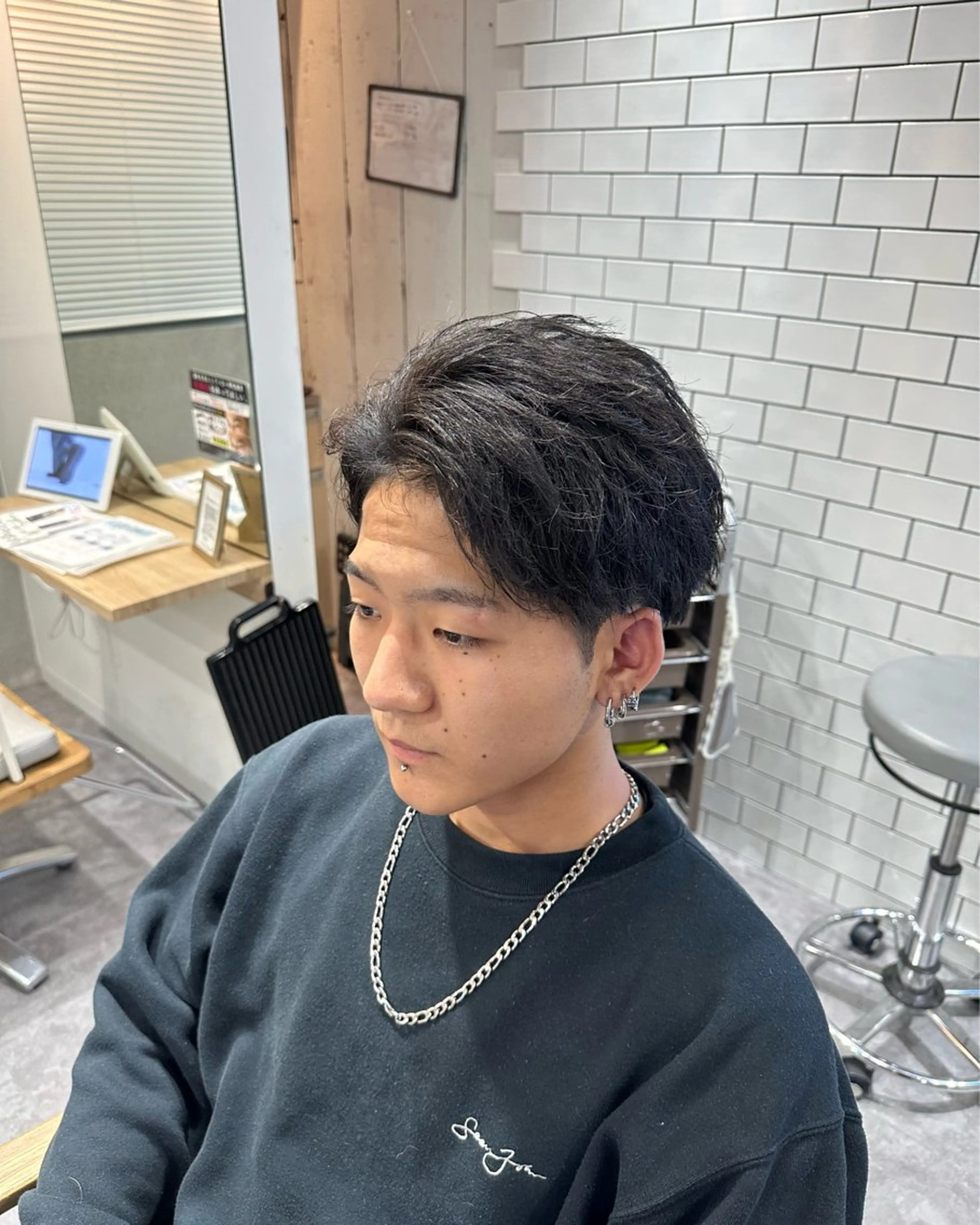 メンズ カット 💎メンズカット /パーマ/細野💎のヘアスタイル