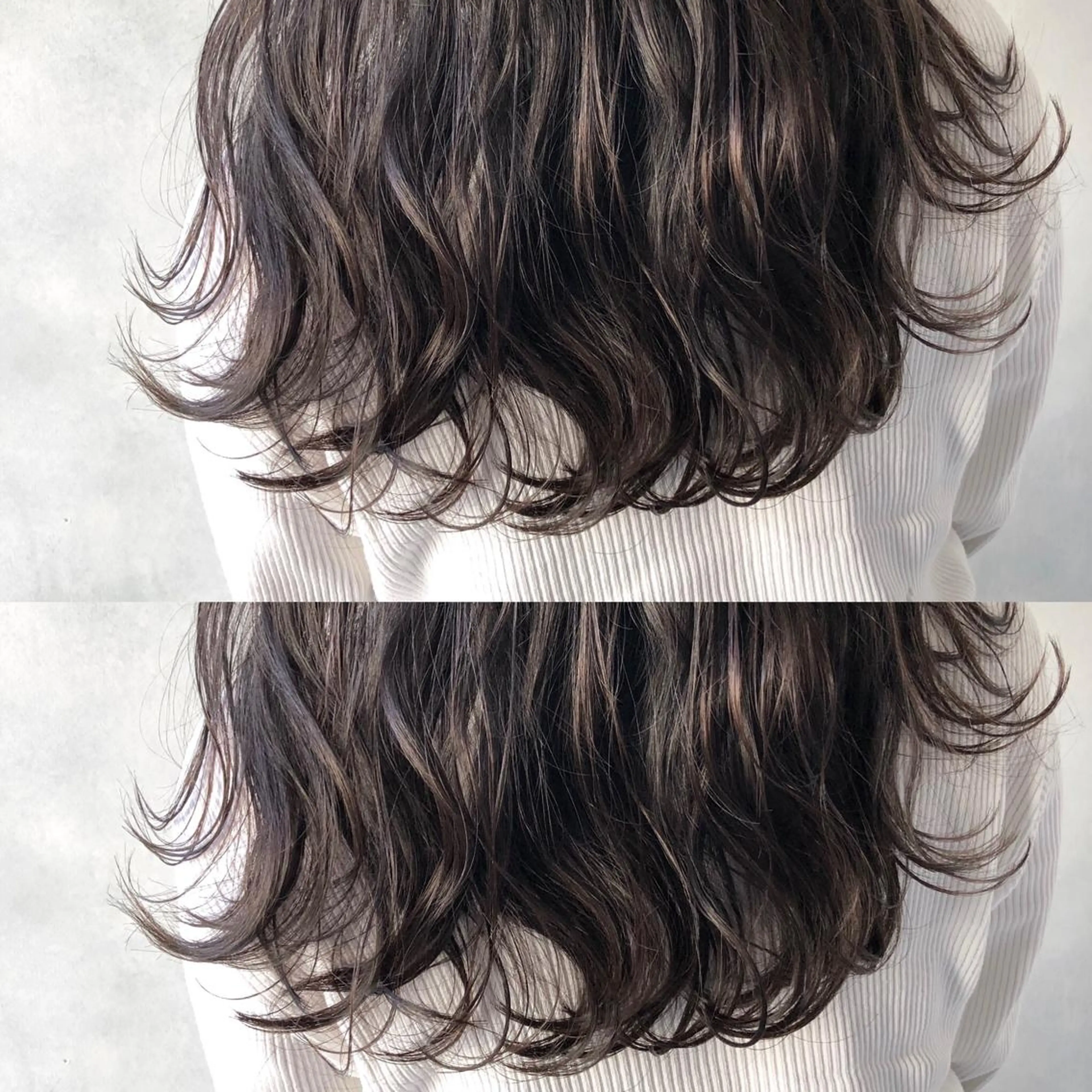 ロング ハイライト 小澤大輔 YOLO hairのヘアスタイル