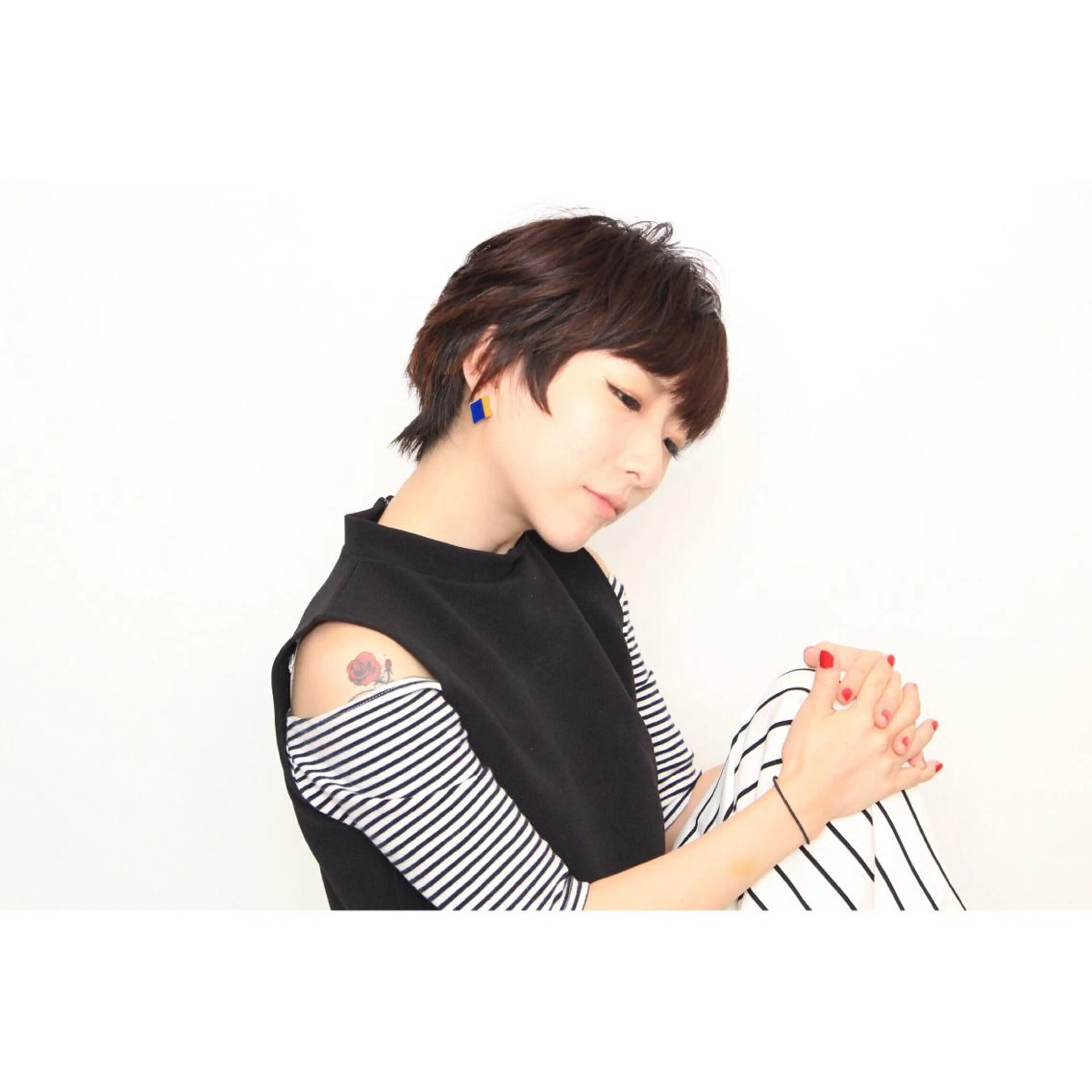 ショート カラー 江上拓郎/ショート /酸性ストレートのヘアスタイル