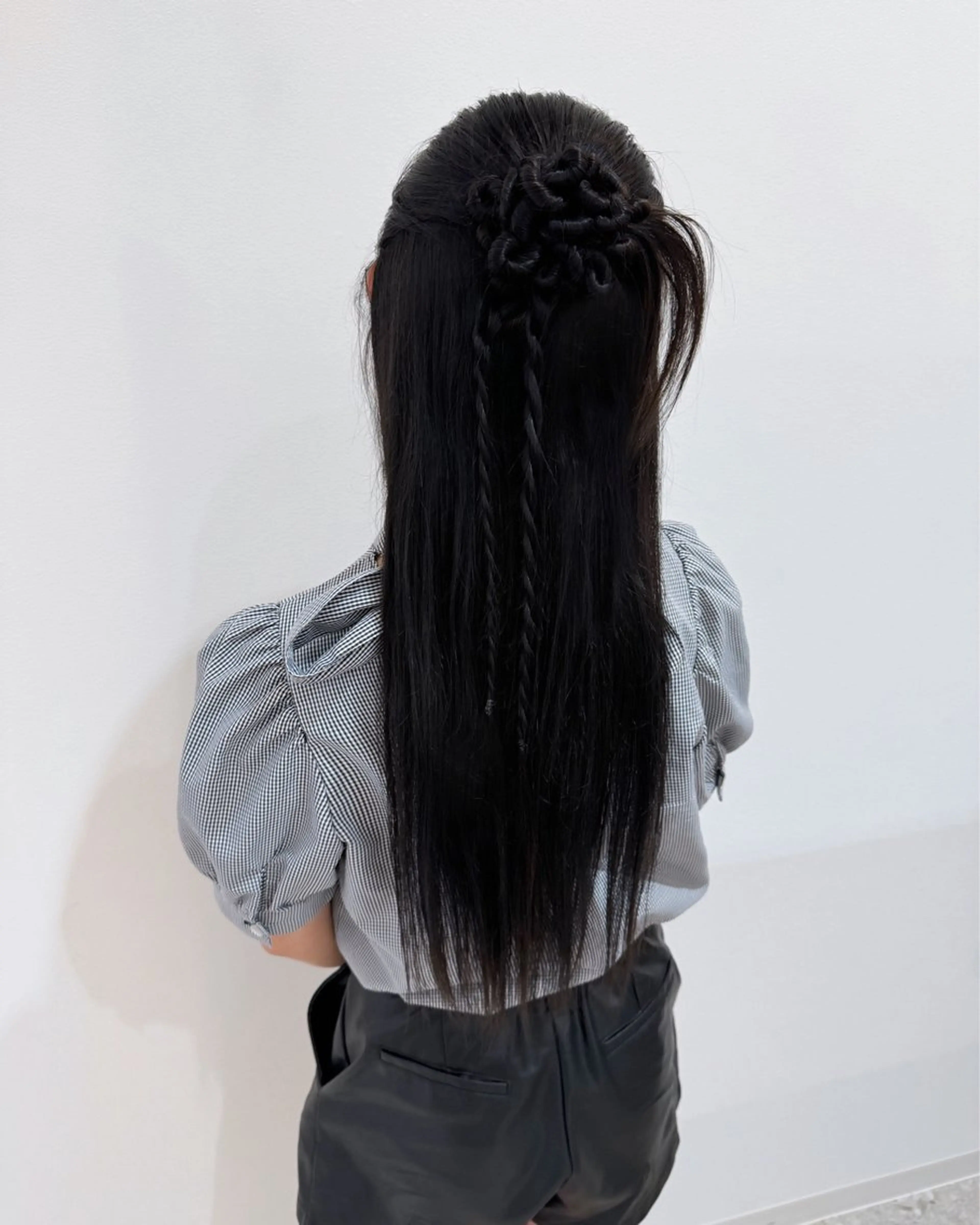 ロング カラー ヘアアレンジ Lond Bloom所属・🎀はるか ブリーチ なしダブルカラー🎀のヘアスタイル