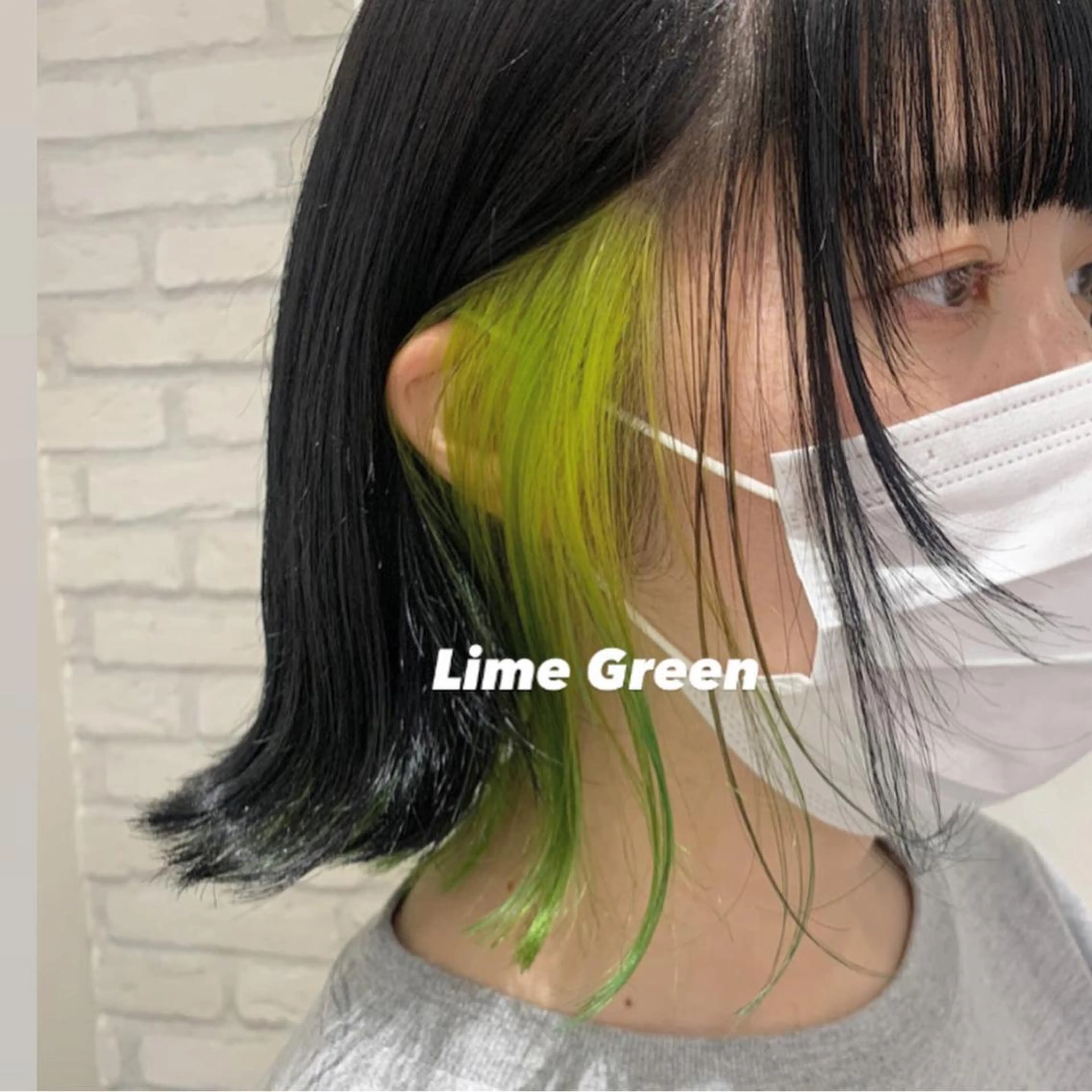 ミディアム カラー カット ヘアカラー トリートメント 🖤横浜ハイトーン /ケアブリーチ🖤のヘアスタイル