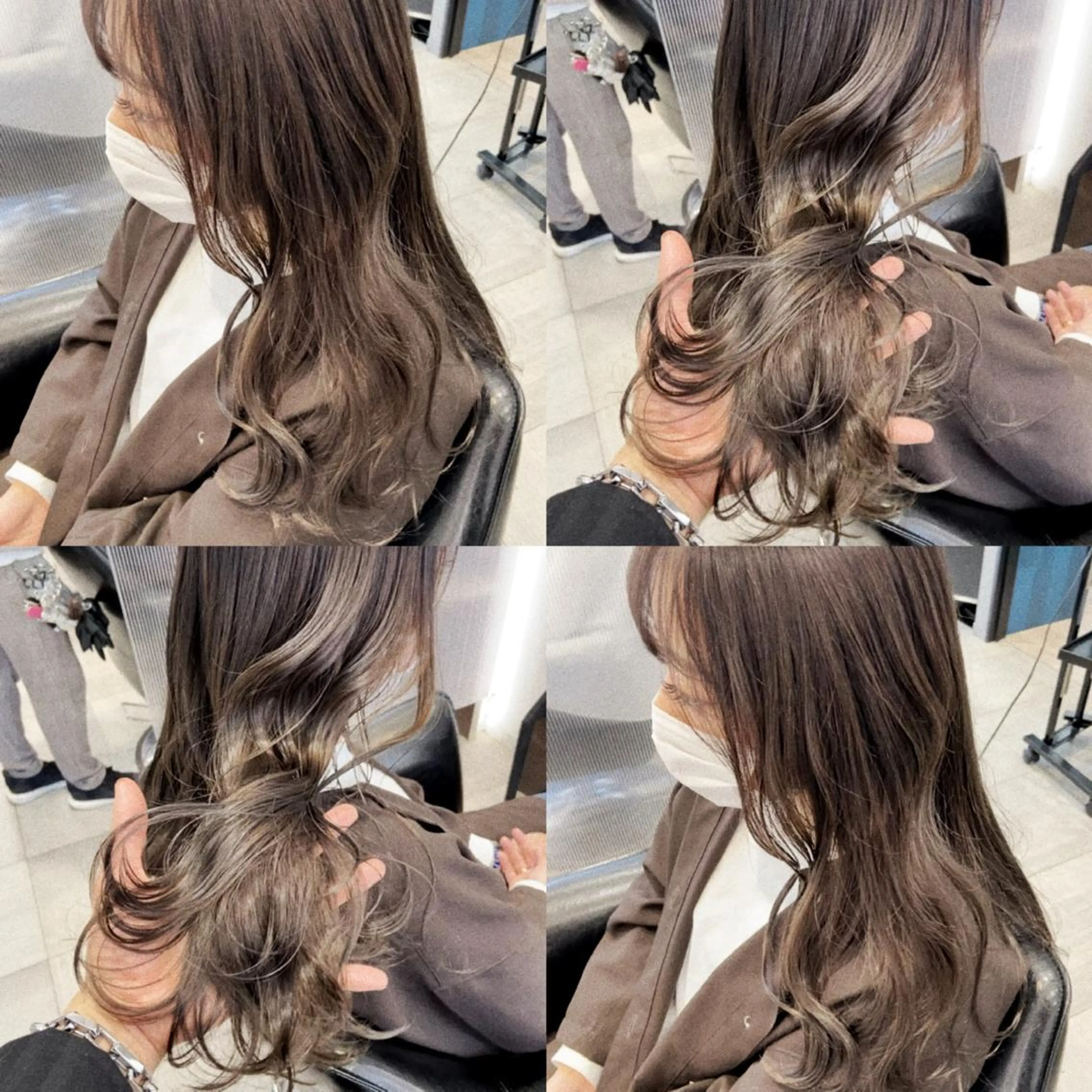 ロング カラー 田之倉 将也のヘアスタイル