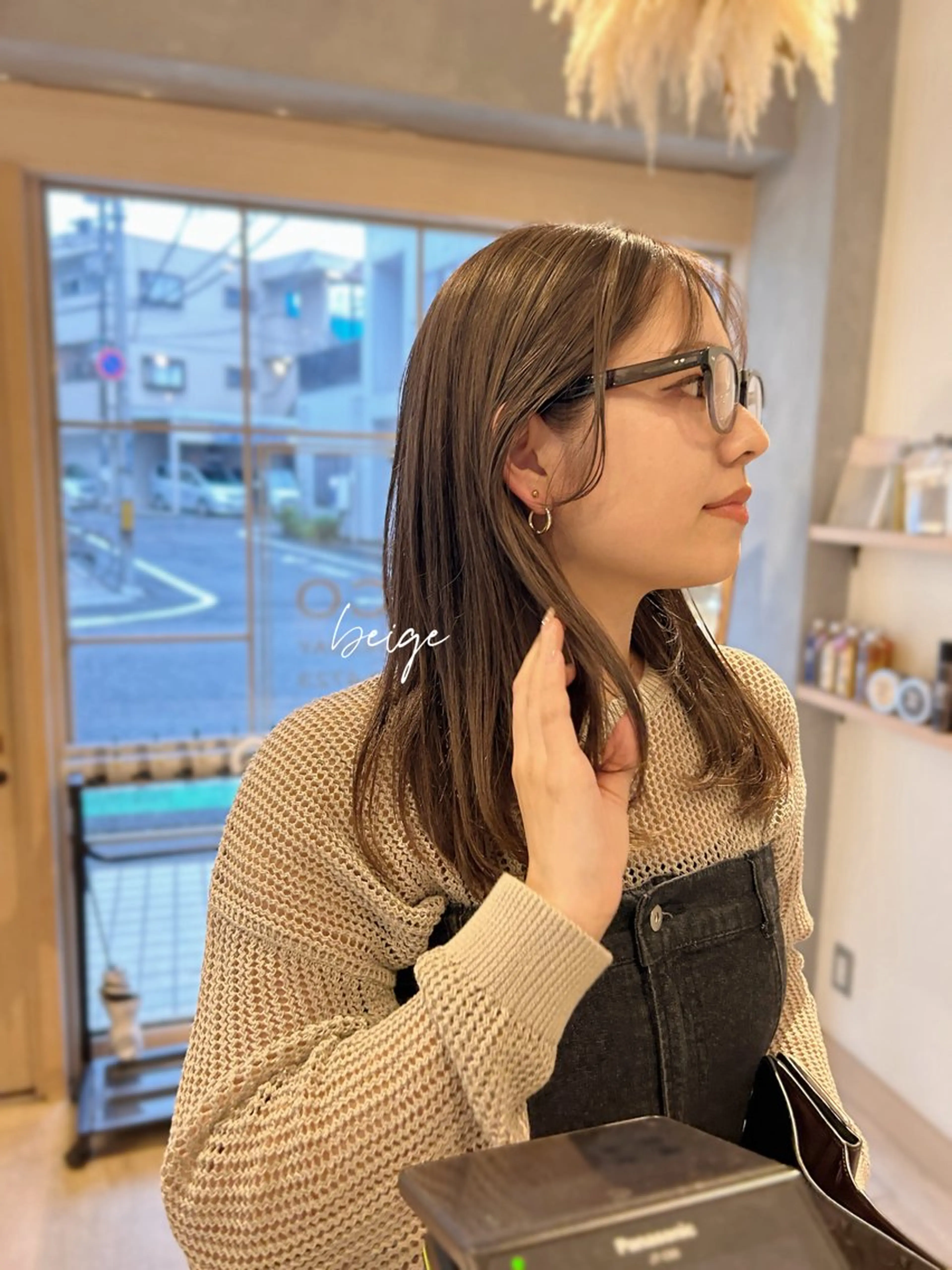 セミロング カラー kanami - ROCCO -のヘアスタイル