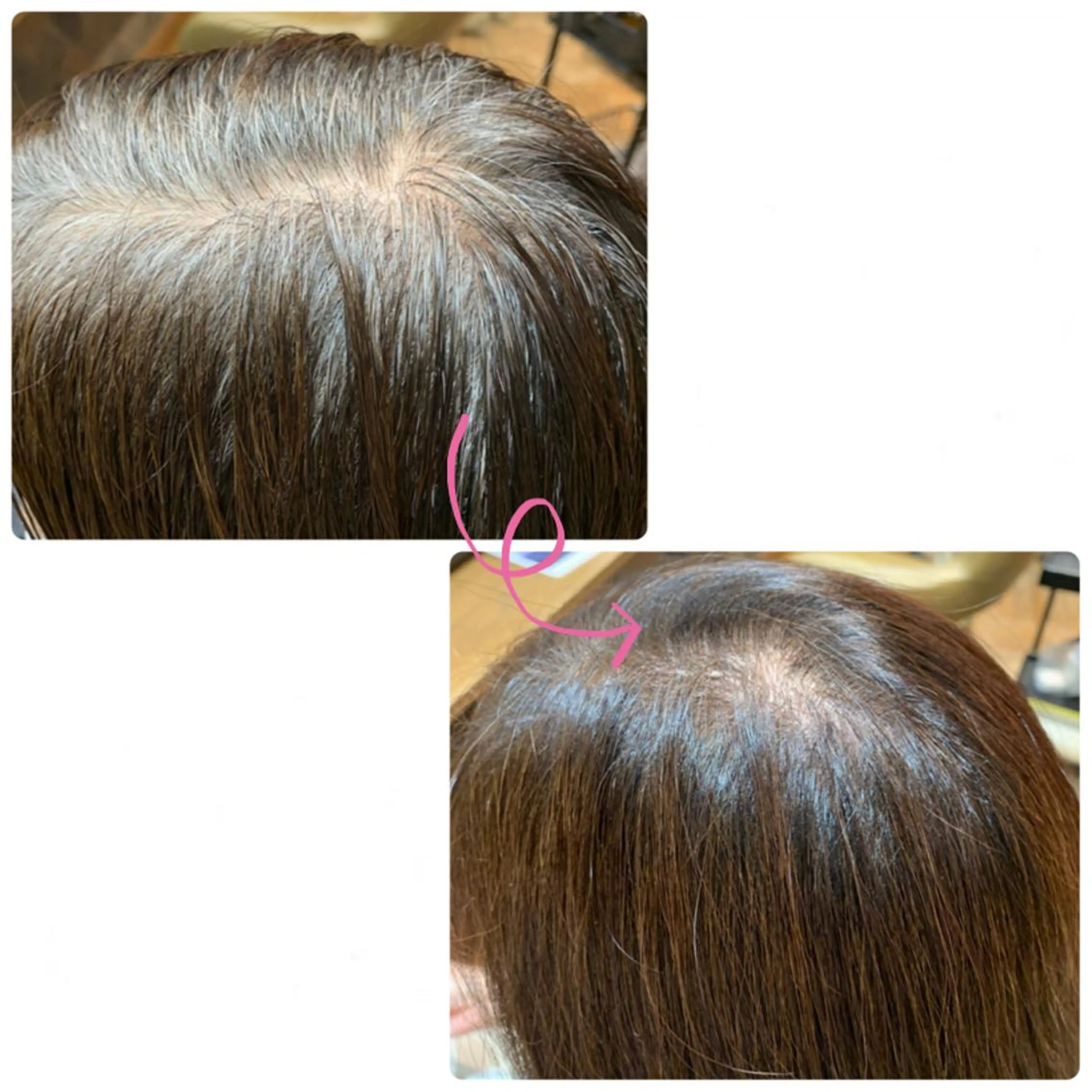 ミディアム カラー ごとう さなのヘアスタイル