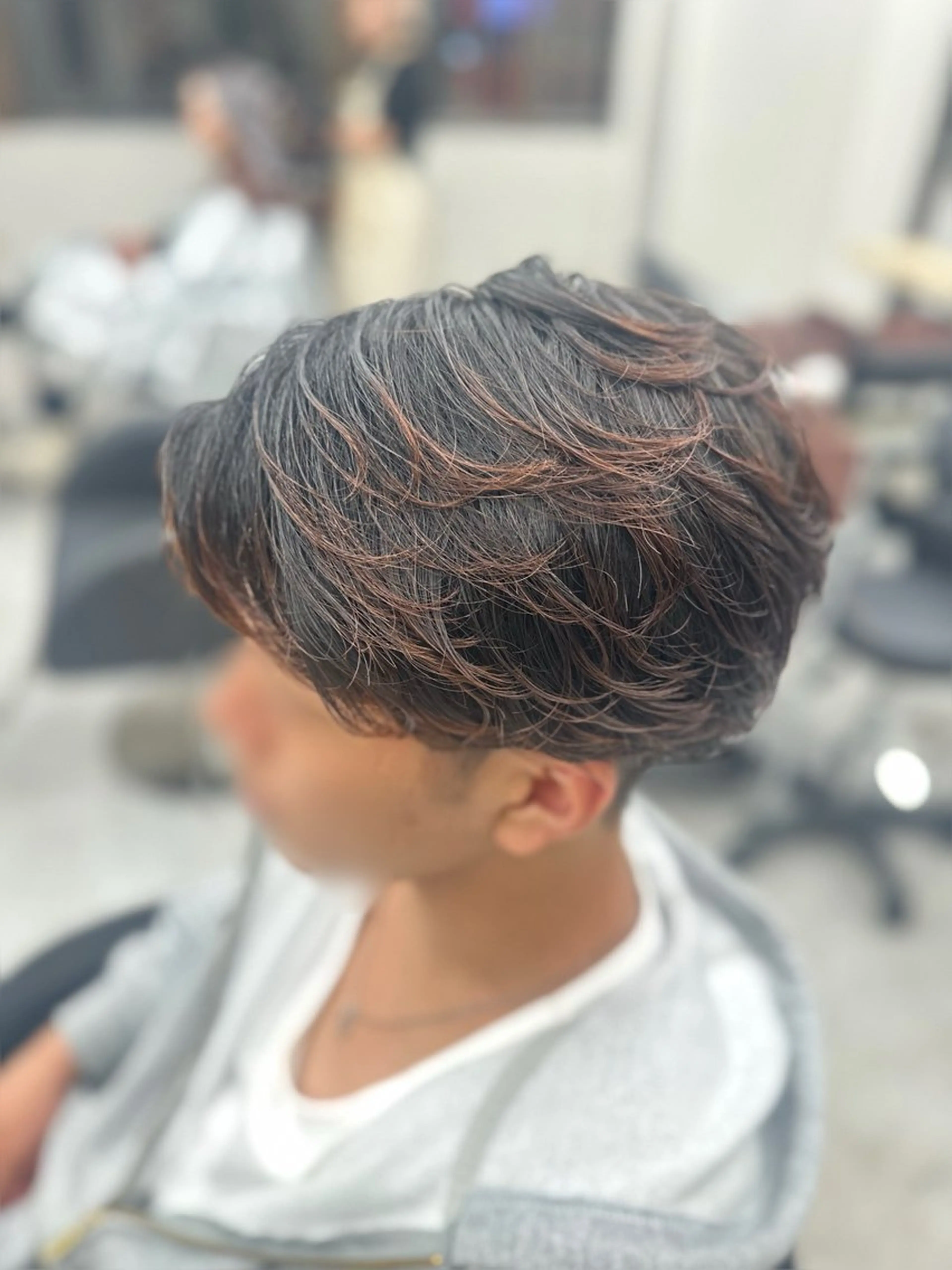 パーマ メンズ KUWAO MOEのヘアスタイル