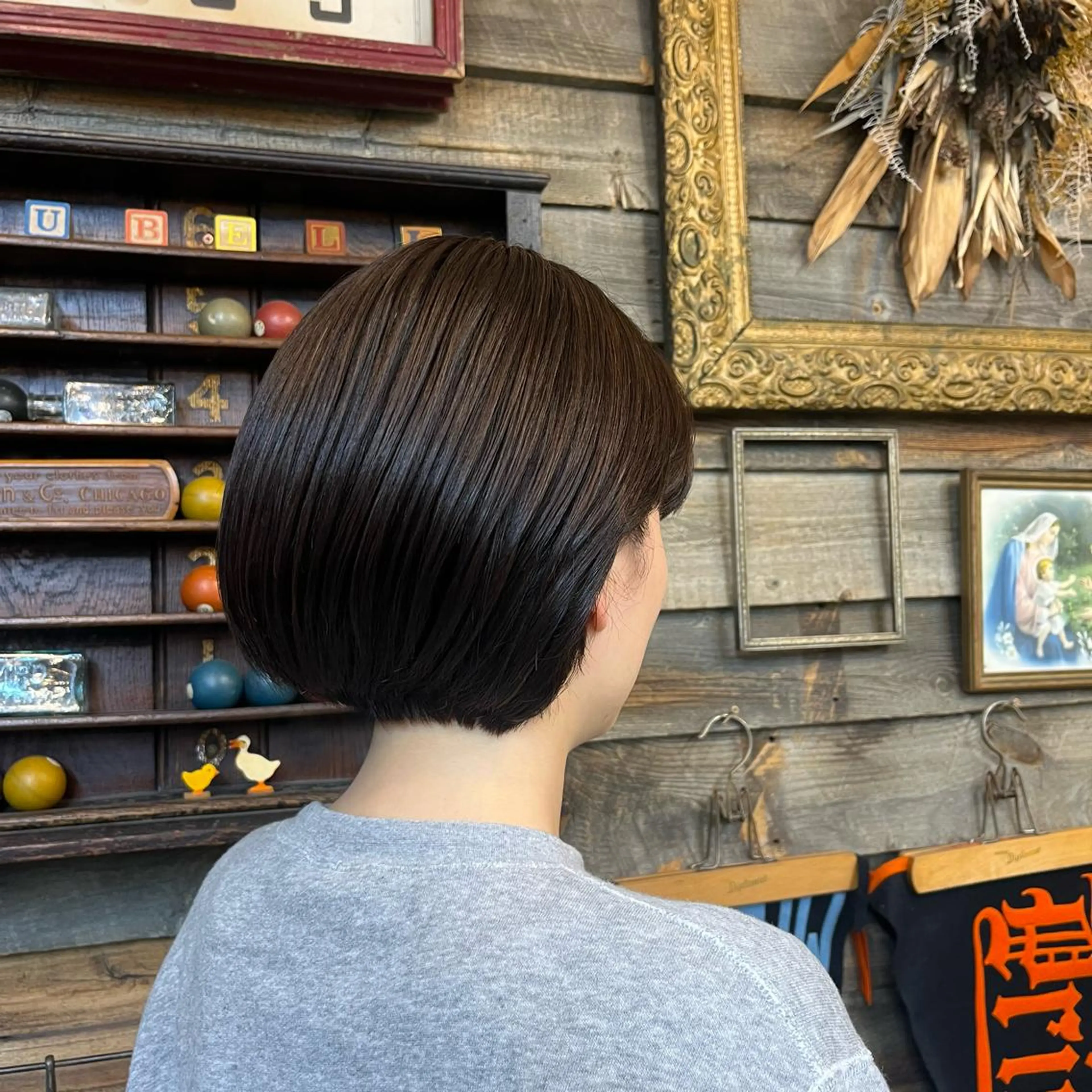 ショート カラー ヘアカラー ヘッドスパ RuBell所属・川崎 かなでのヘアスタイル