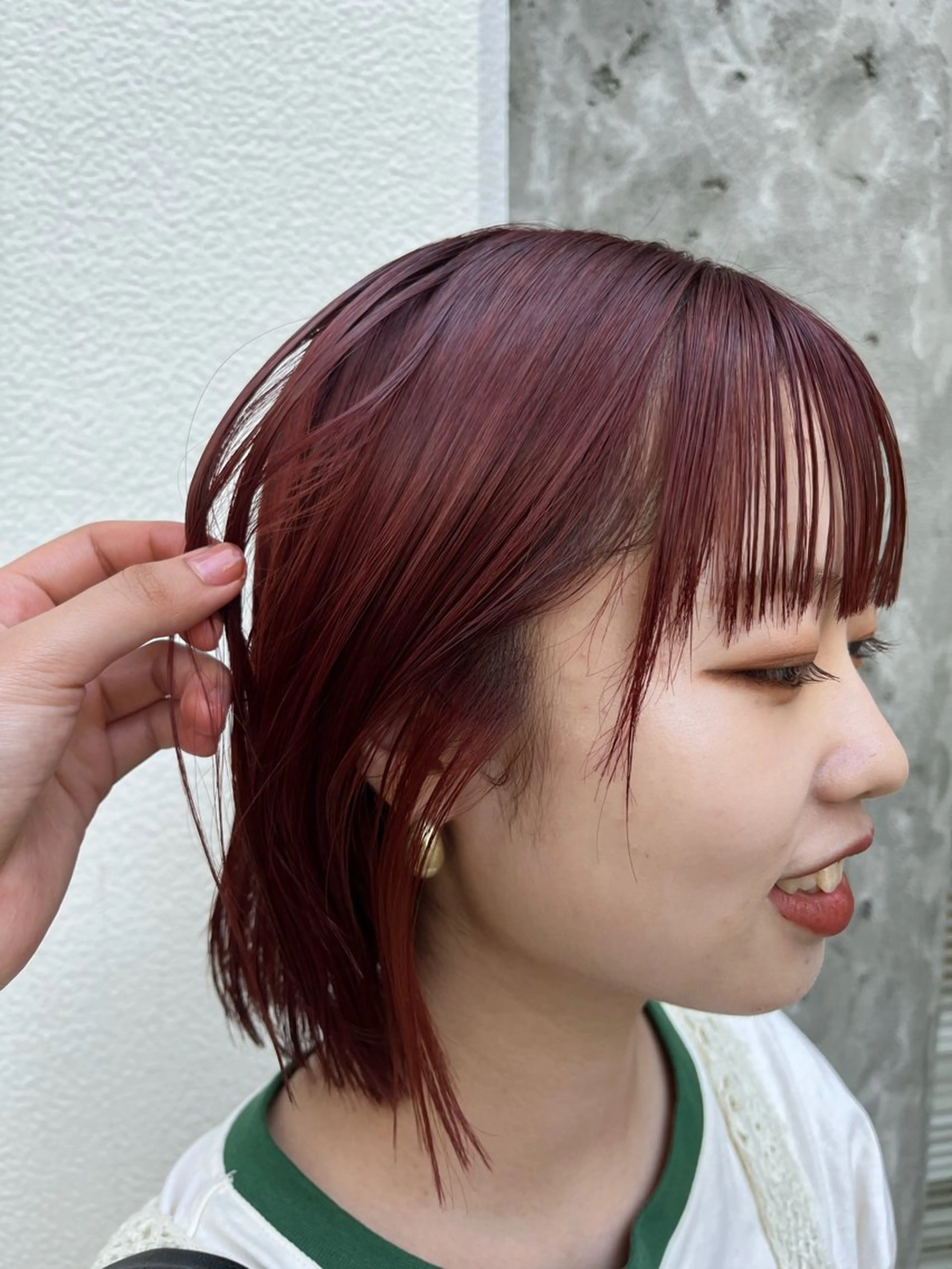 ミディアム カラー SESSION所属・nao 𝜗𝜚のヘアスタイル