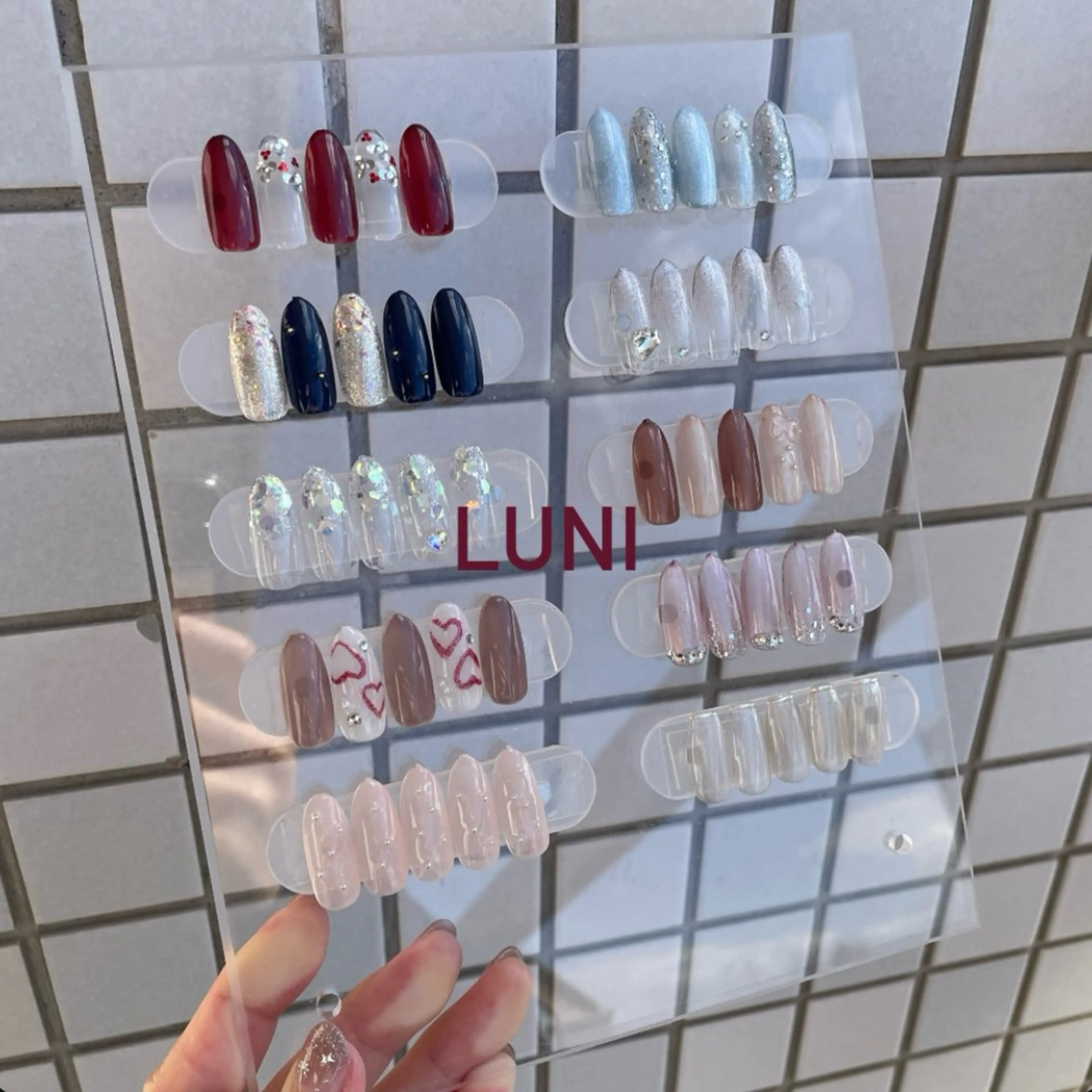 《10,11月限定価格》季節のLUNIデザイン❄️🤎オフ込みの写真