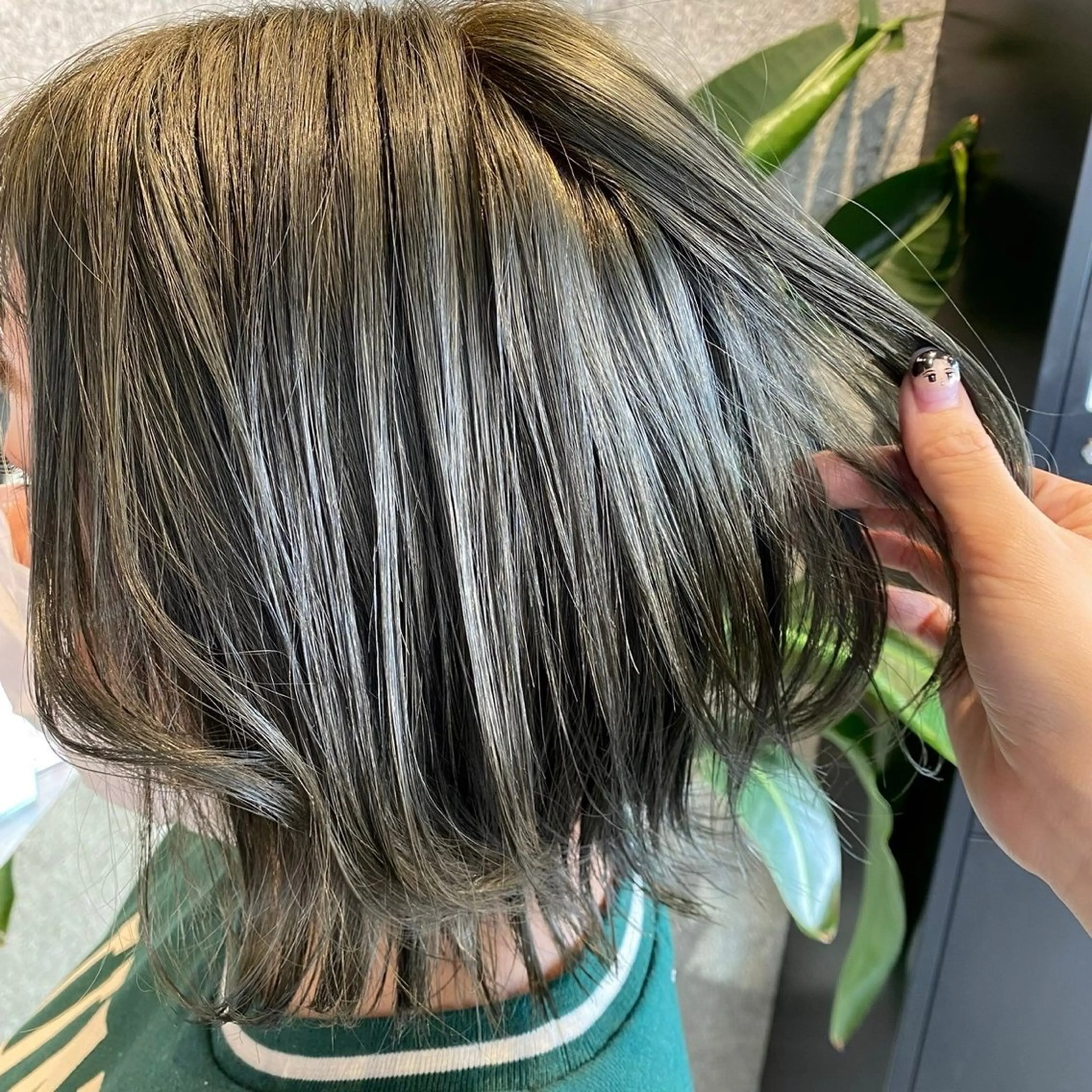 セミロング カラー ⛄️推し活ヘア🖤 ♡sachika♡のヘアスタイル