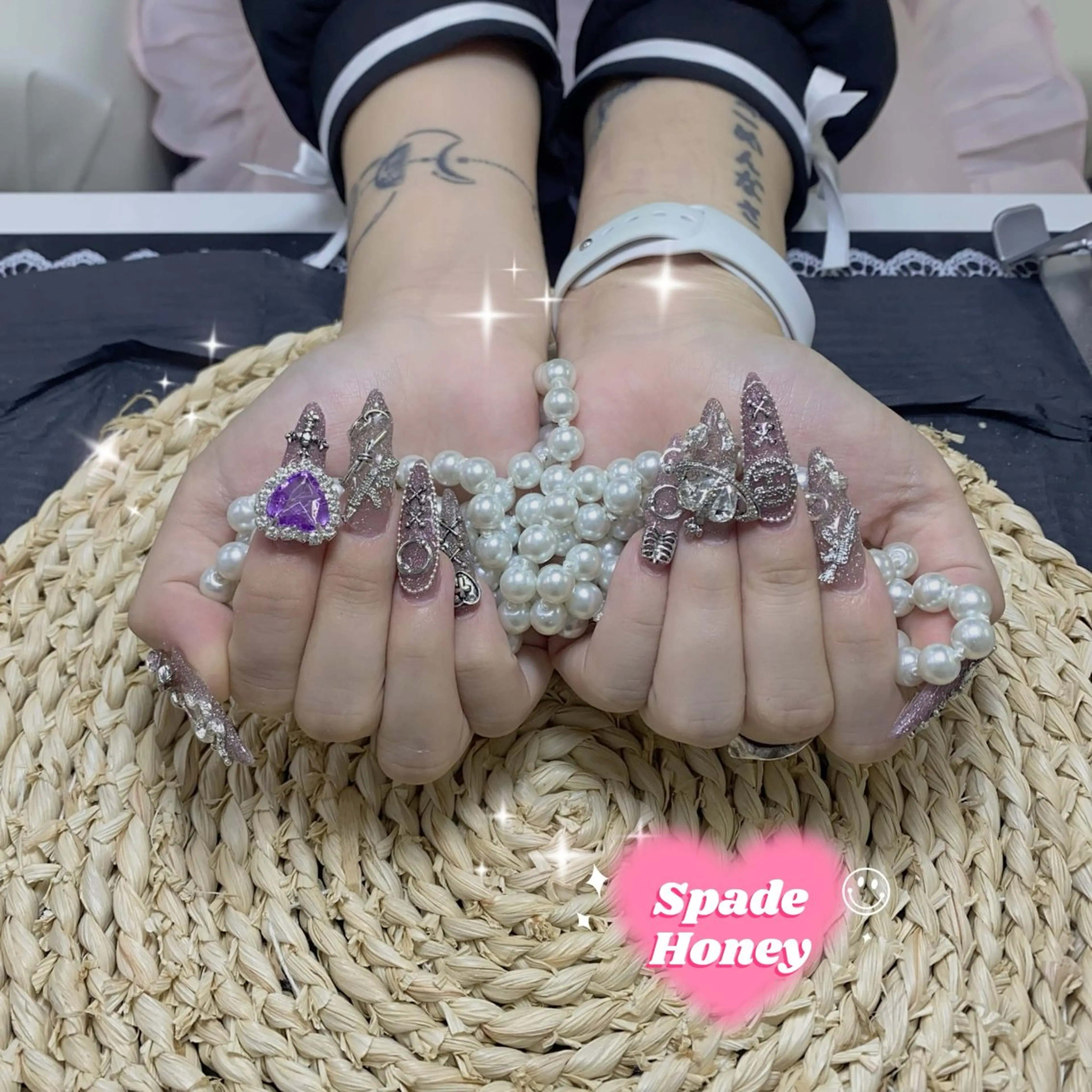 ネイル ハンドネイル SpadeHoney ♠️✨のネイルデザイン