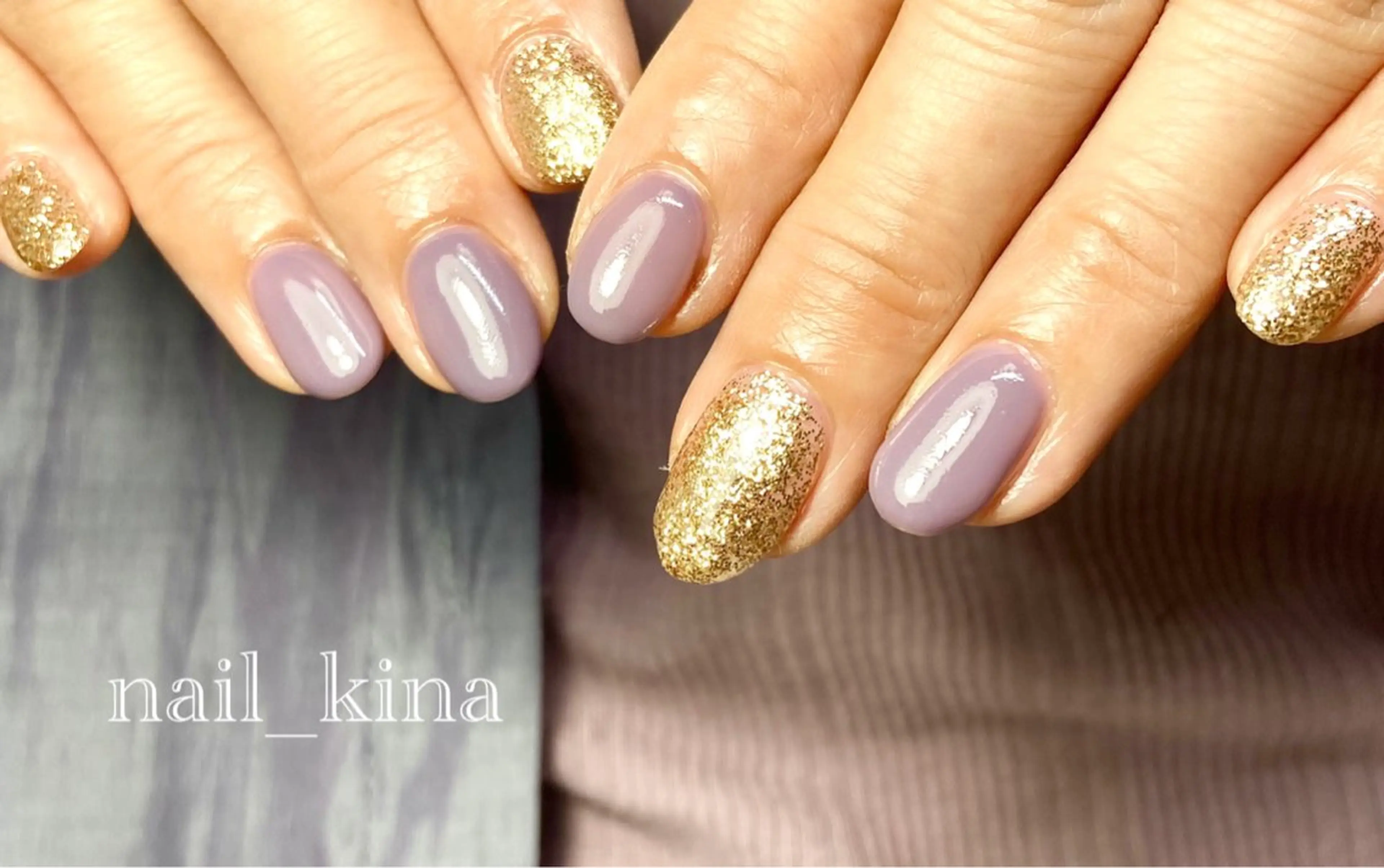 ネイル ワンカラーネイル ハンドネイル nail_ kinaのネイルデザイン