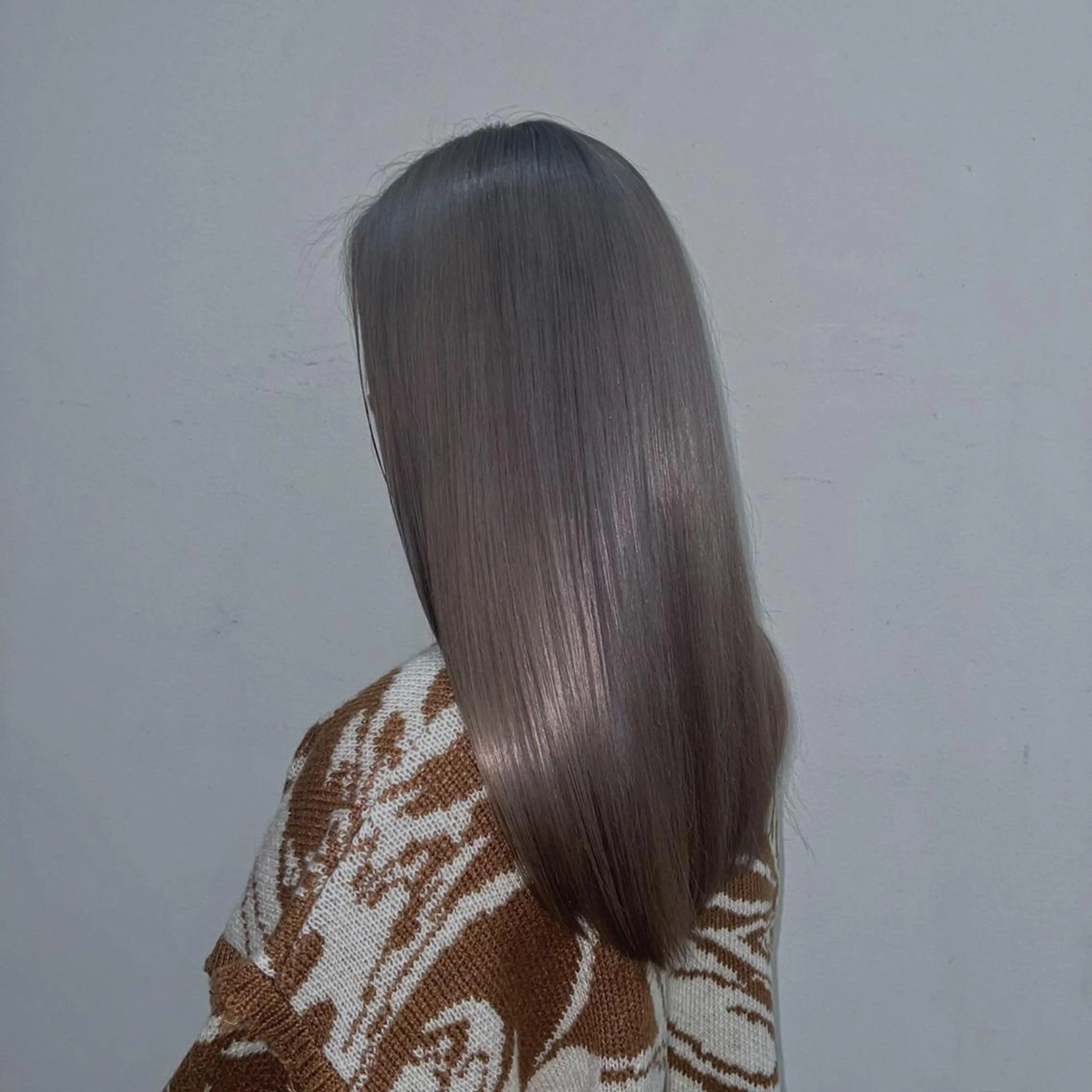 ロング カラー グレージュ ハイトーンカラー ハイトーングレージュ 🥀デザインカラー 難波　秀喜🥀のヘアスタイル