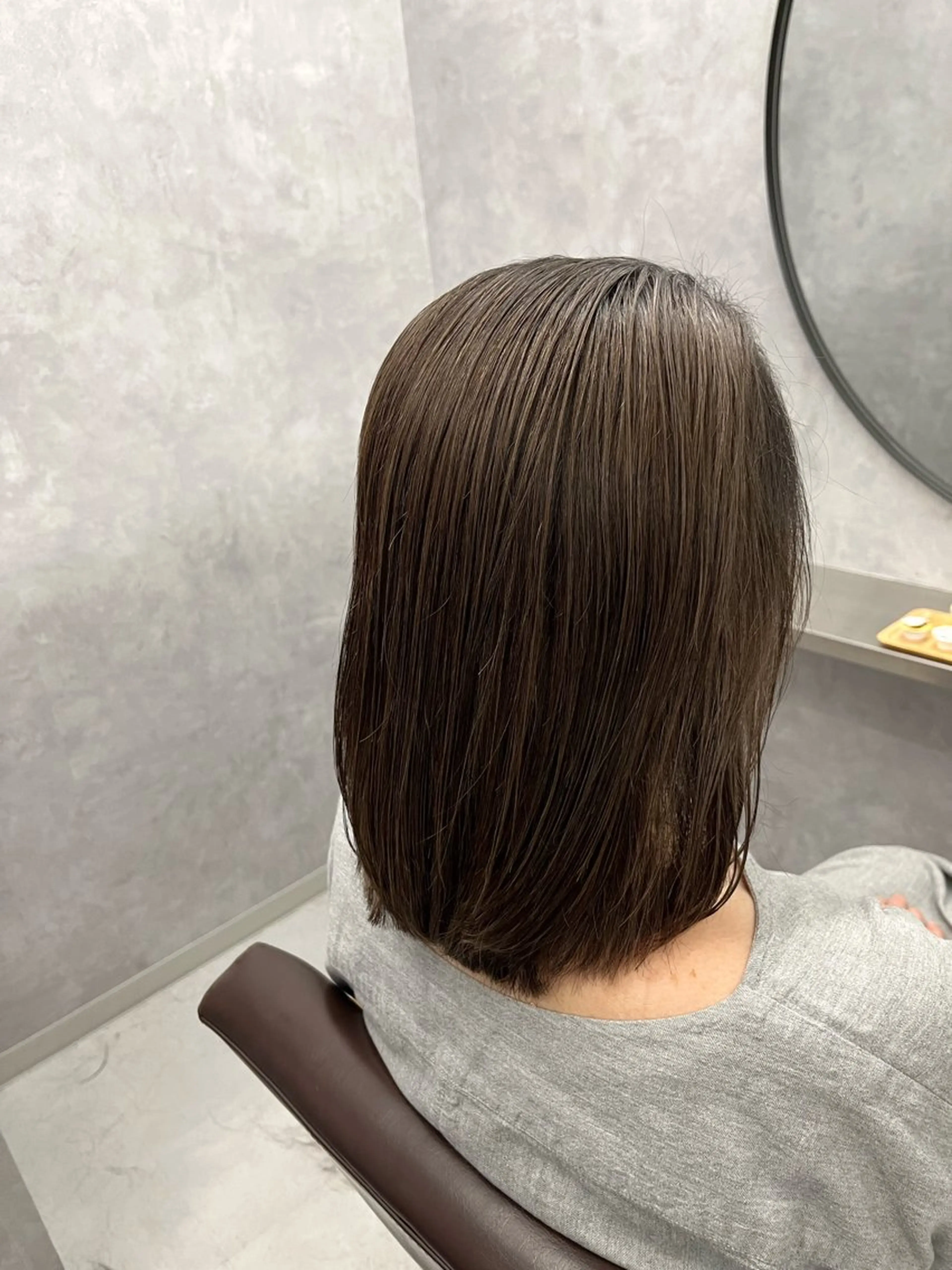 ミディアム カラー ハイライトカラー ハイライト ヘアカラー yuri🌼 N°＋uta*天王寺のヘアスタイル