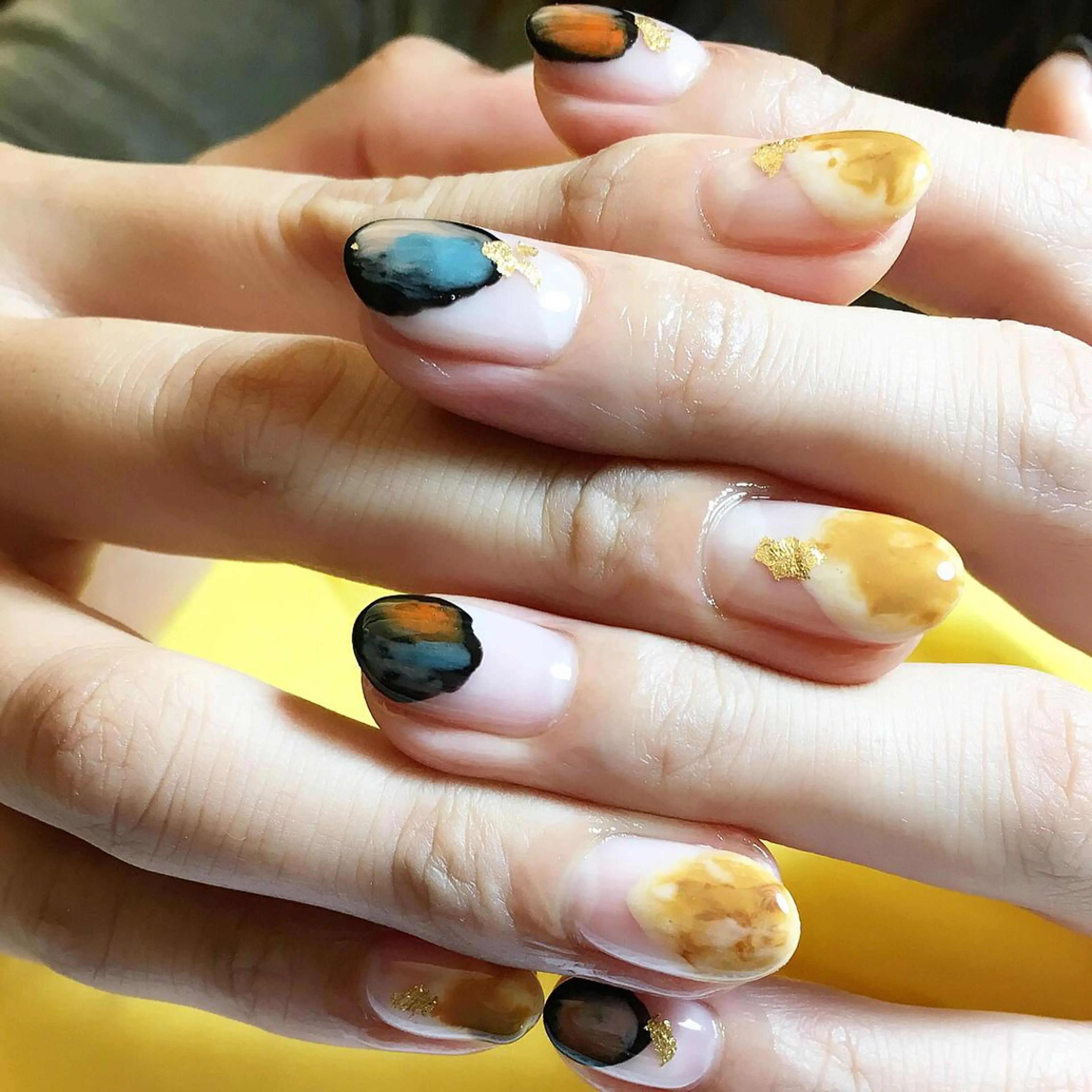 ネイル ニュアンスネイル ハンドネイル Nail salon viewt55☺︎のネイルデザイン