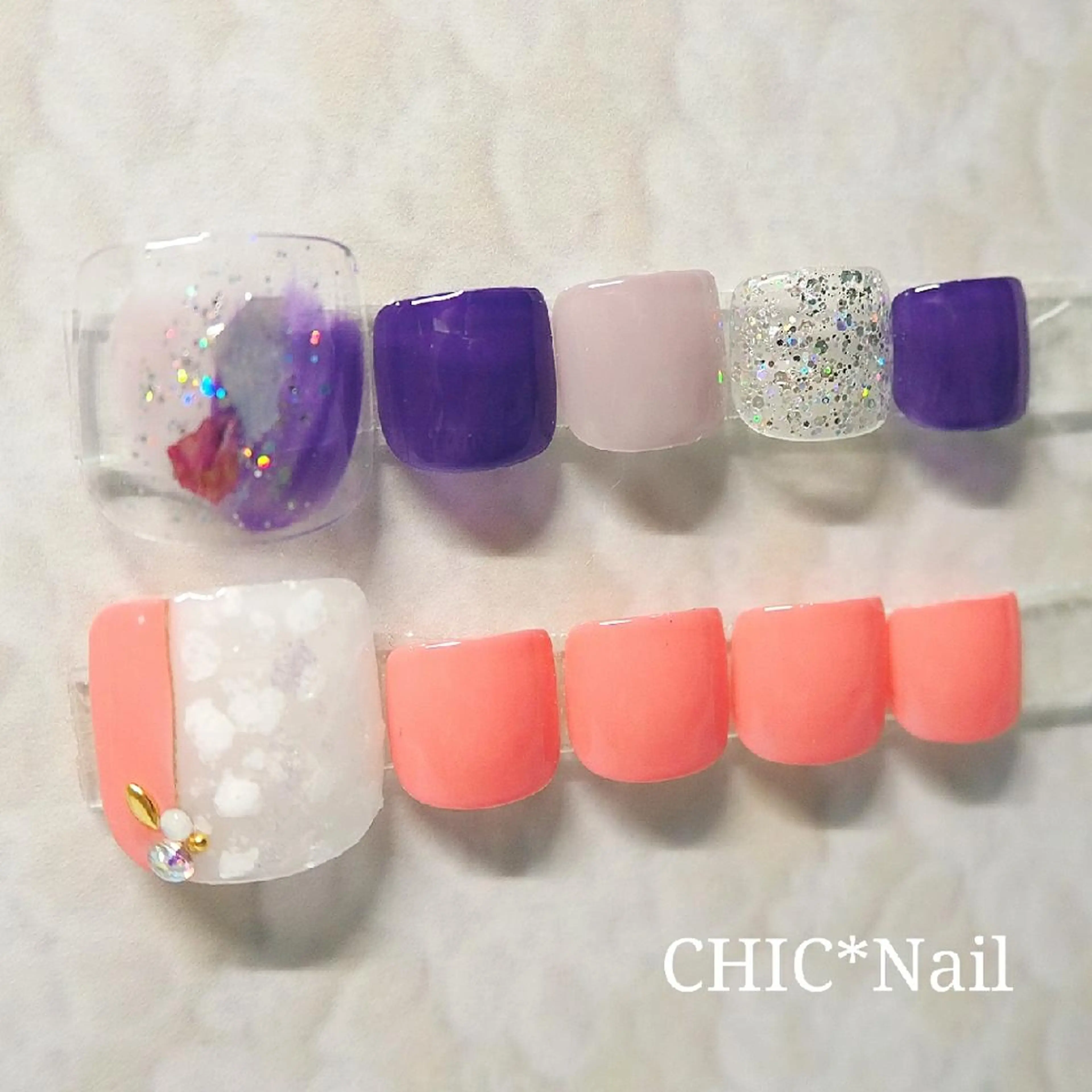ネイル フットネイル Chic. nailのネイルデザイン