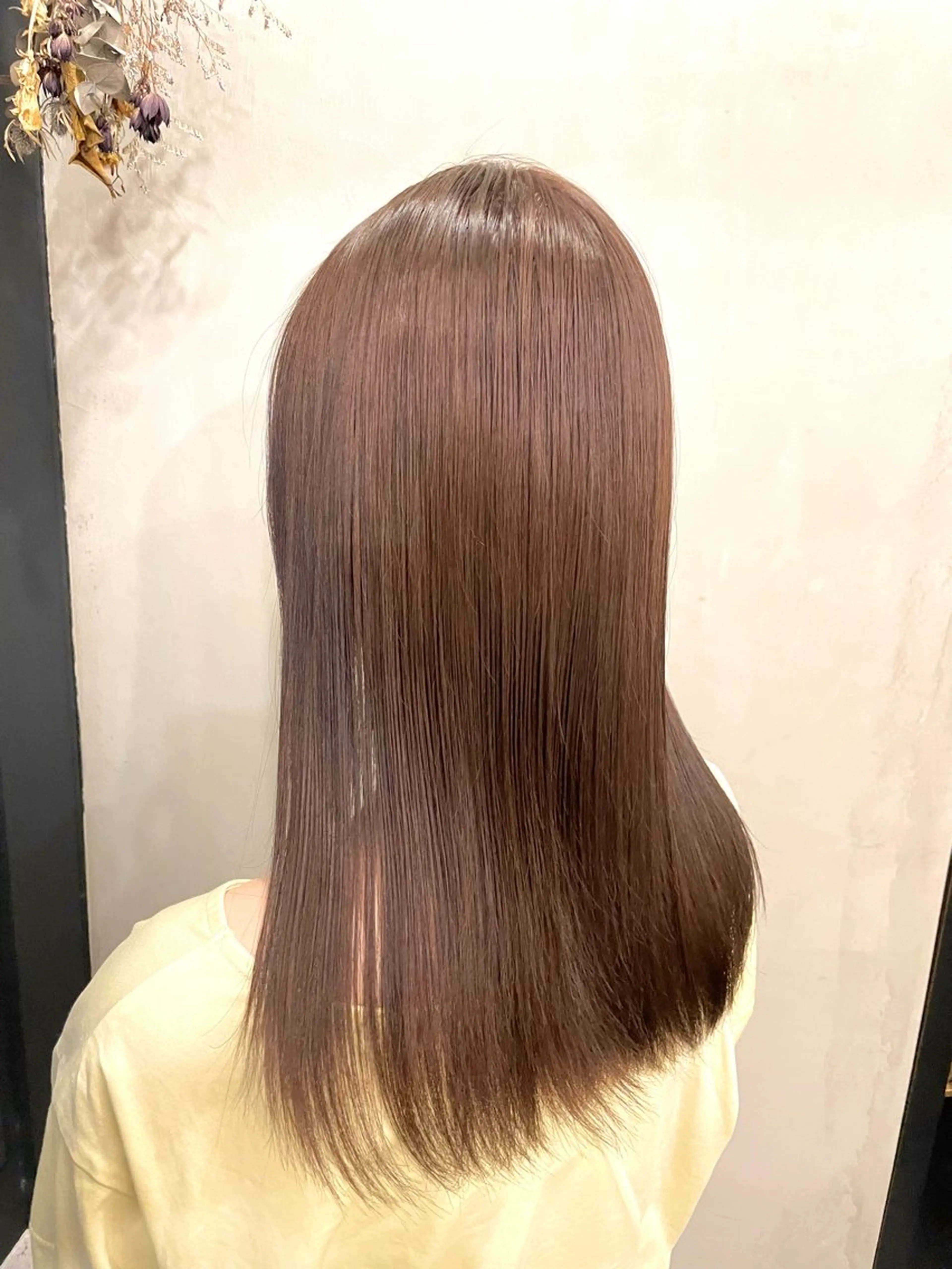 ロング カラー ベージュカラー ✨メンズ縮毛モデル 募集✨イブキのヘアスタイル