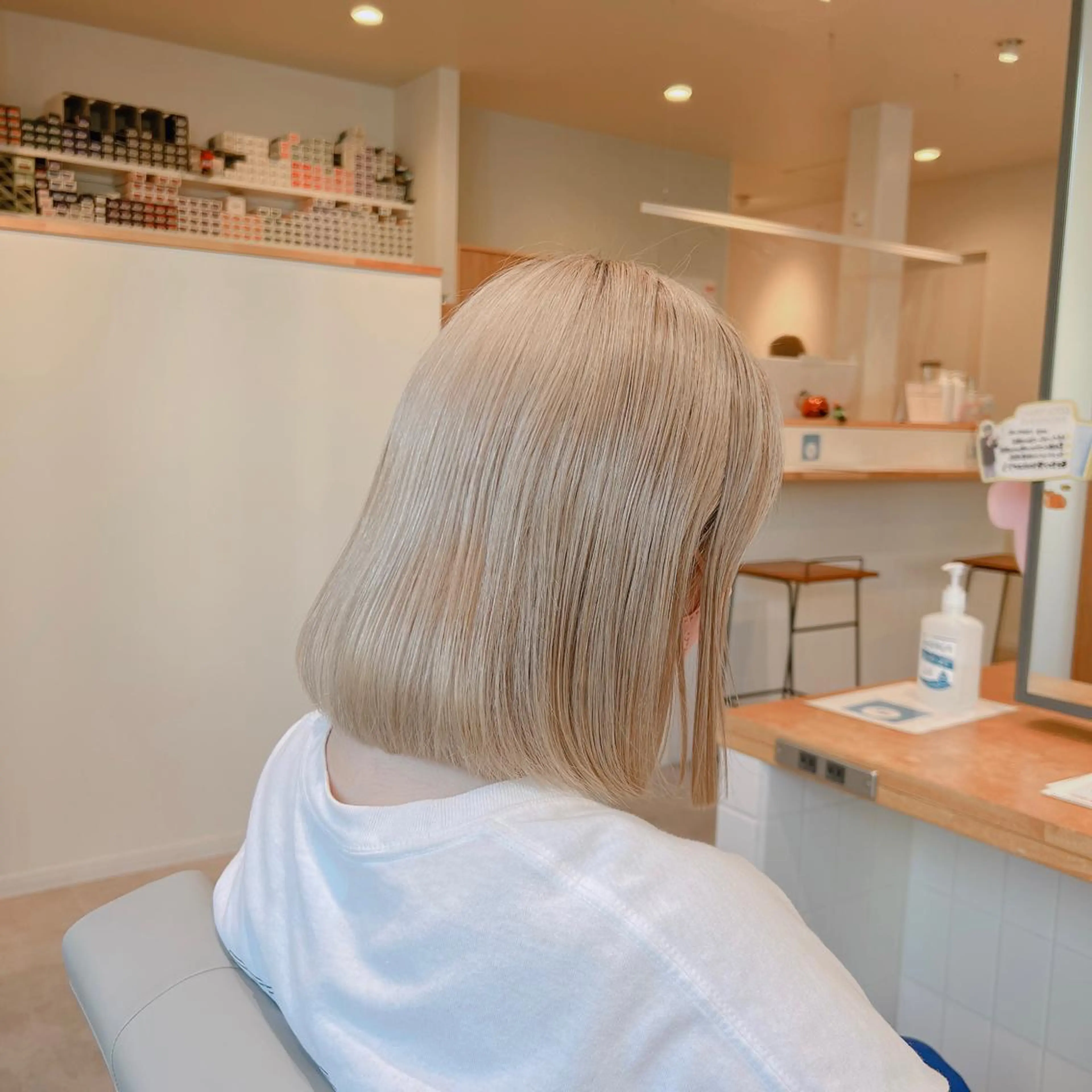 ショート エクシア ニシキタのヘアスタイル