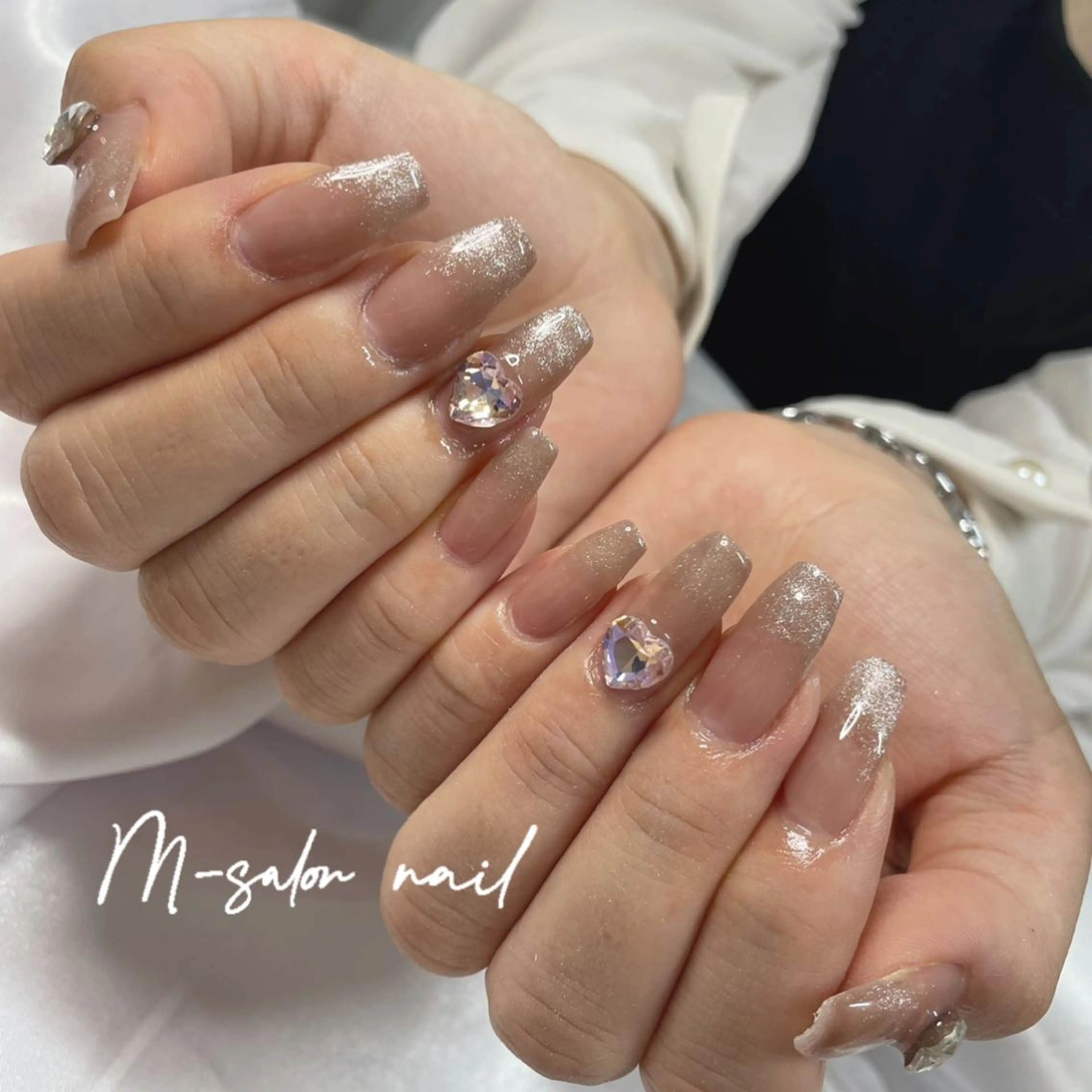ネイル ハンドネイル 韓国/網紅/パーツ M-salonのネイルデザイン