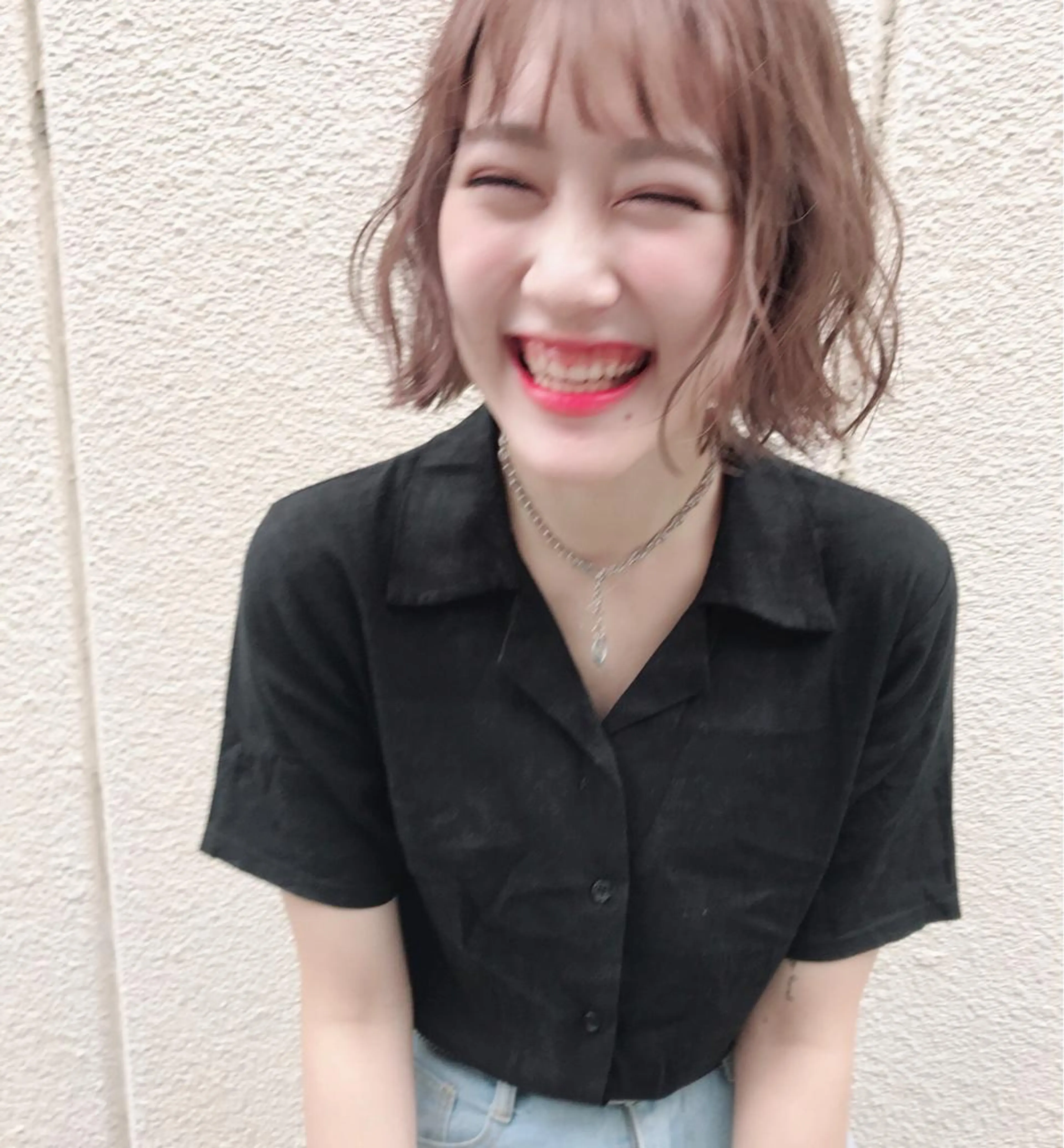 ショート 切りっぱなしボブ ボブ ♡ma ki♡のヘアスタイル