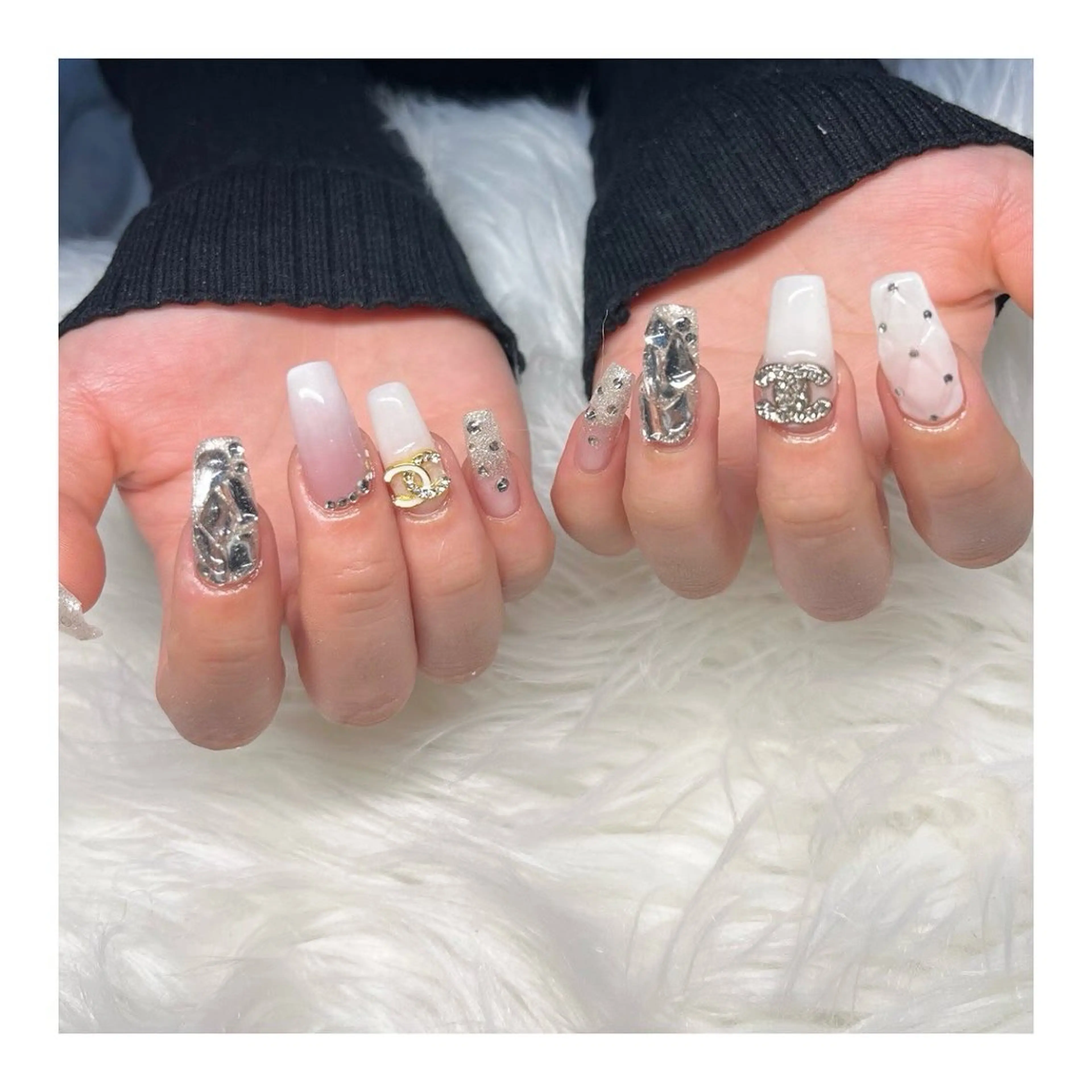 ネイル 持ち込み ハンドネイル 587nail *のネイルデザイン