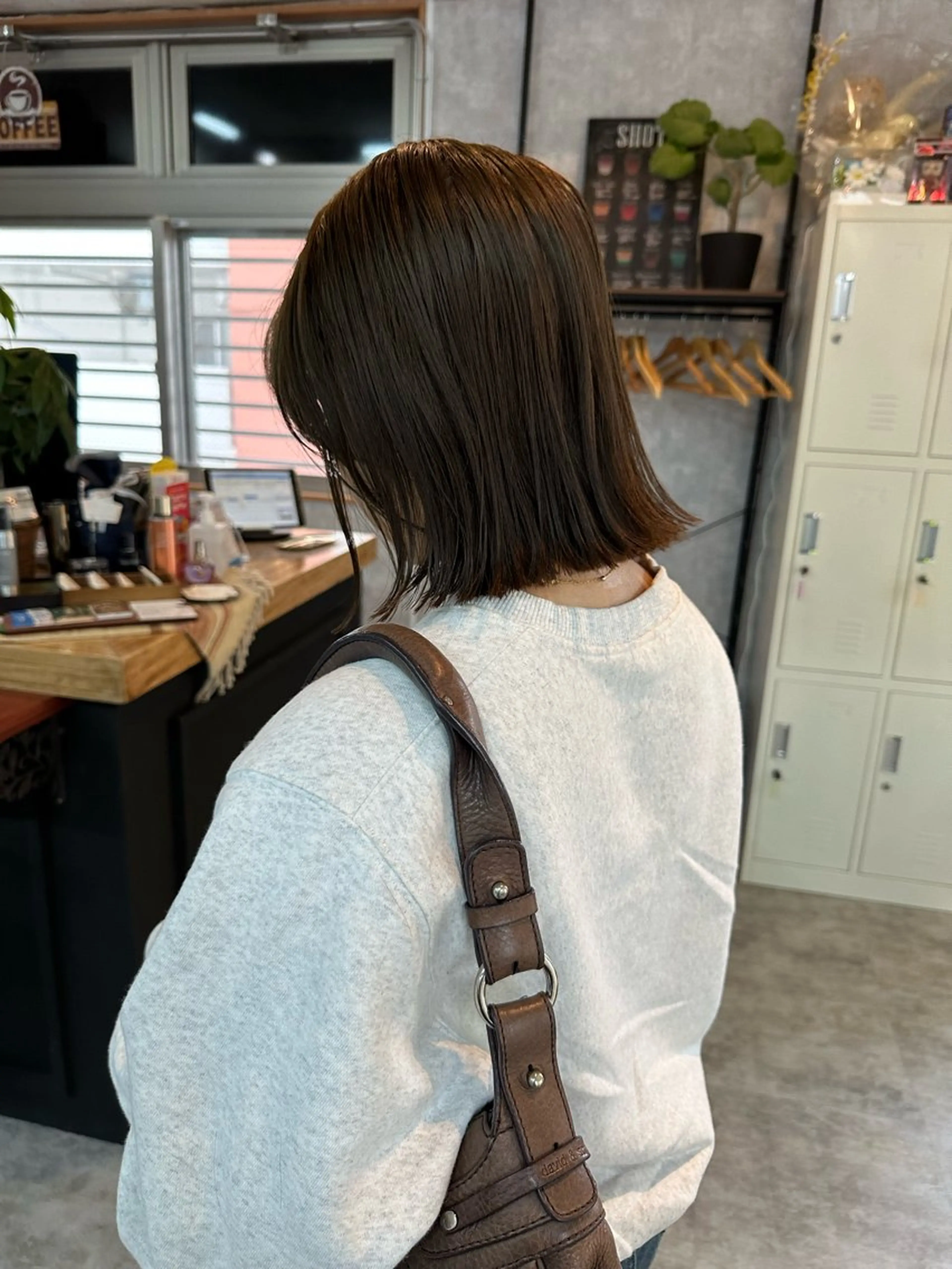 ショート 切りっぱなしボブ ショートボブ ハンサムショート 丸みショート ボブ カット ヘアカラー トリートメント C’LD hair  produce /シールドヘア所属・モテ髪/ボブ/ショー ト/アダチフウトのヘアスタイル