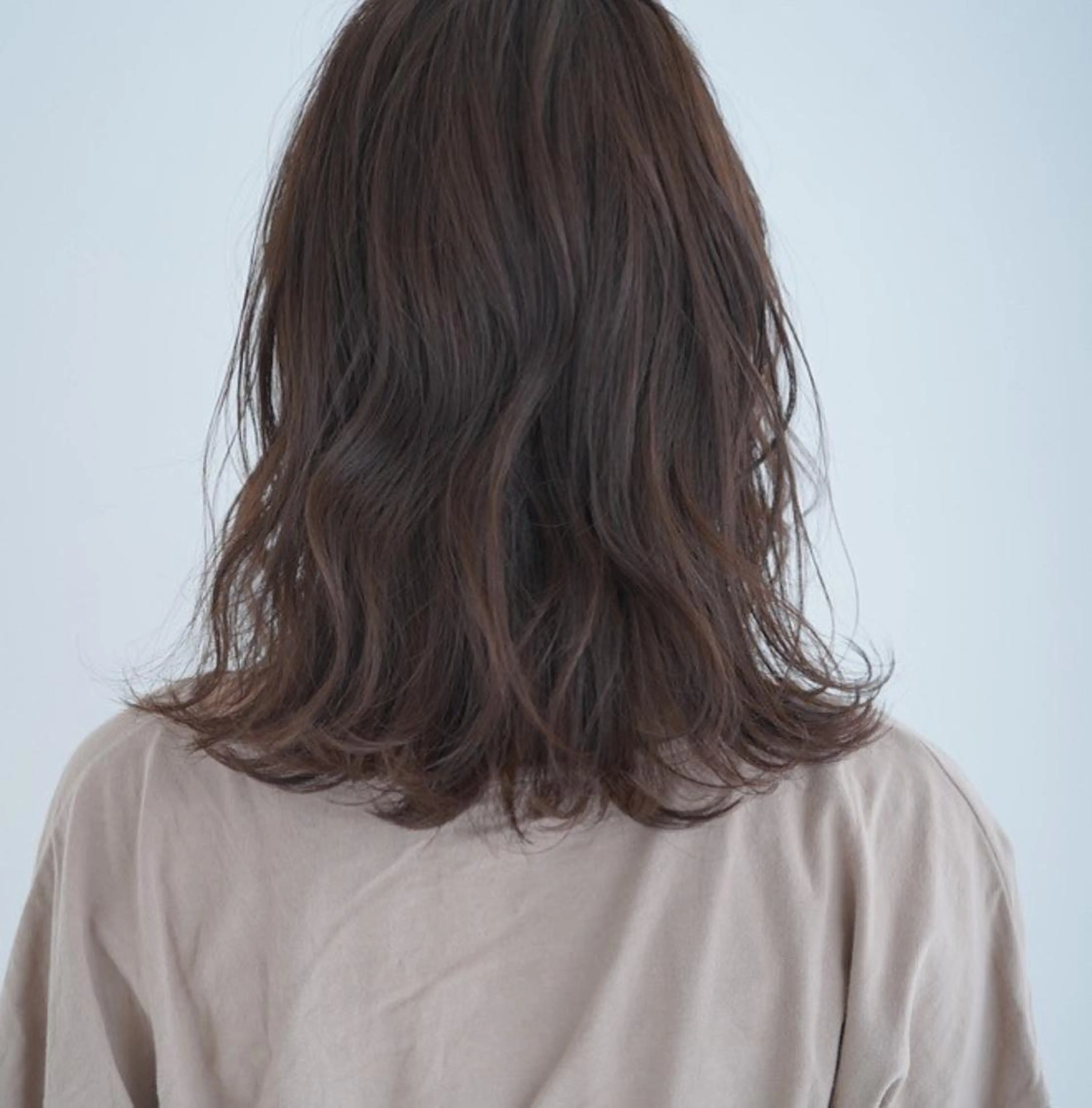 ミディアム 縮毛矯正/髪質改善/ 石橋代智のヘアスタイル