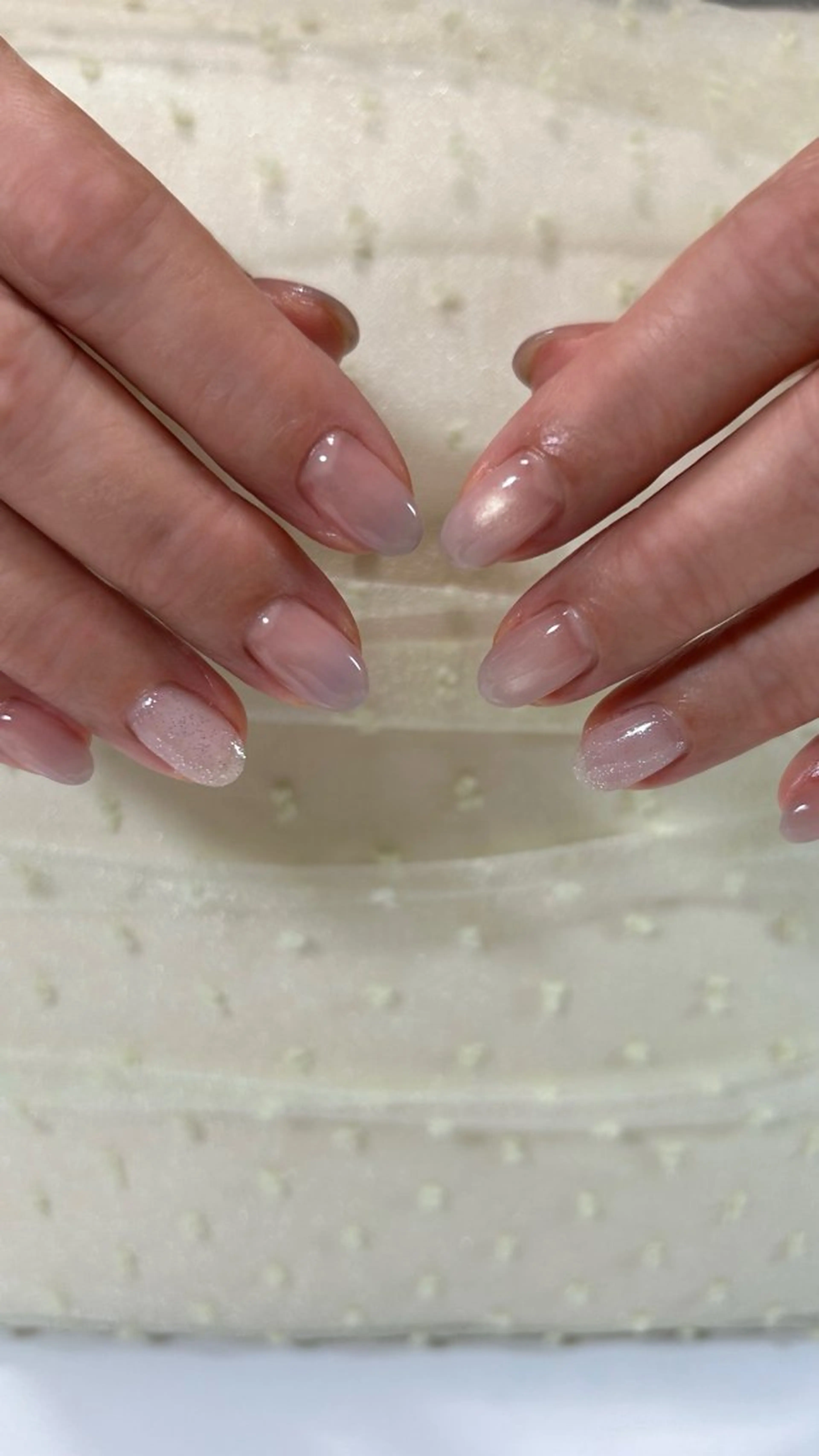 ネイル グラデーション マグネットネイル ハンドネイル nail salon mynteのネイルデザイン