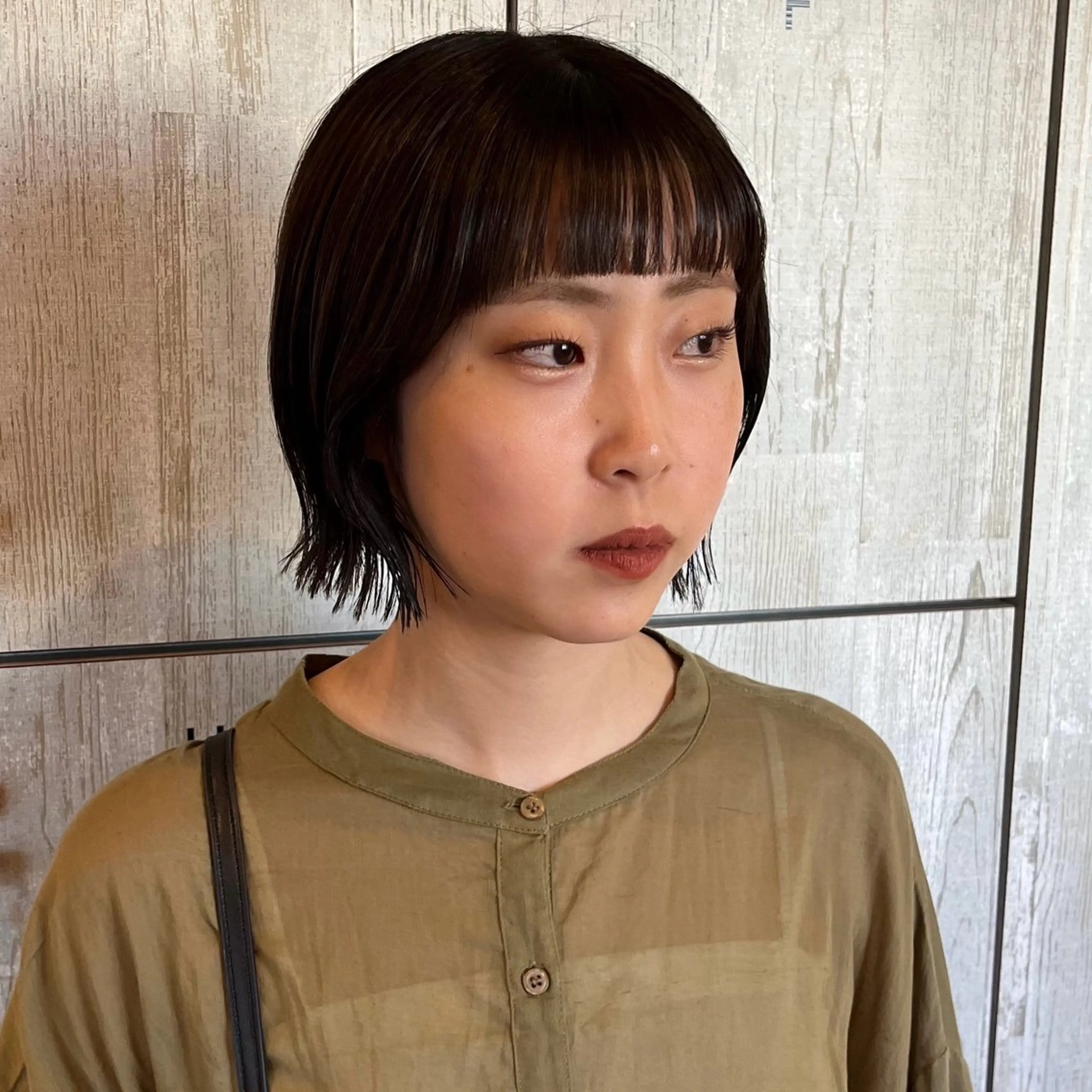 ショート カラー カラー/韓国レイヤー /ブリーチ/hinaのヘアスタイル