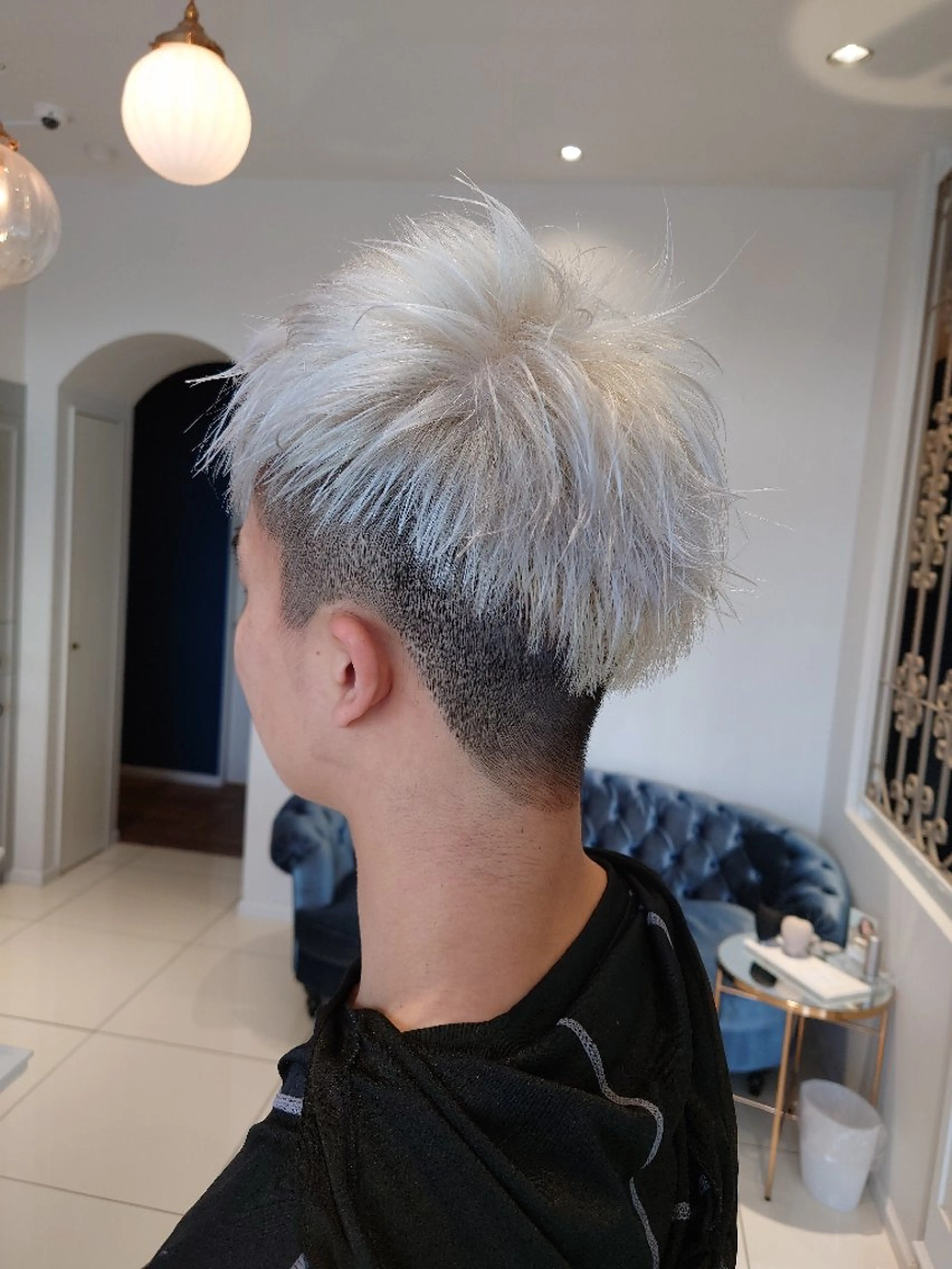 メンズ カット ヘアカラー 新潟ハイトーンカラー NO.1✨ 小川 巧のヘアスタイル