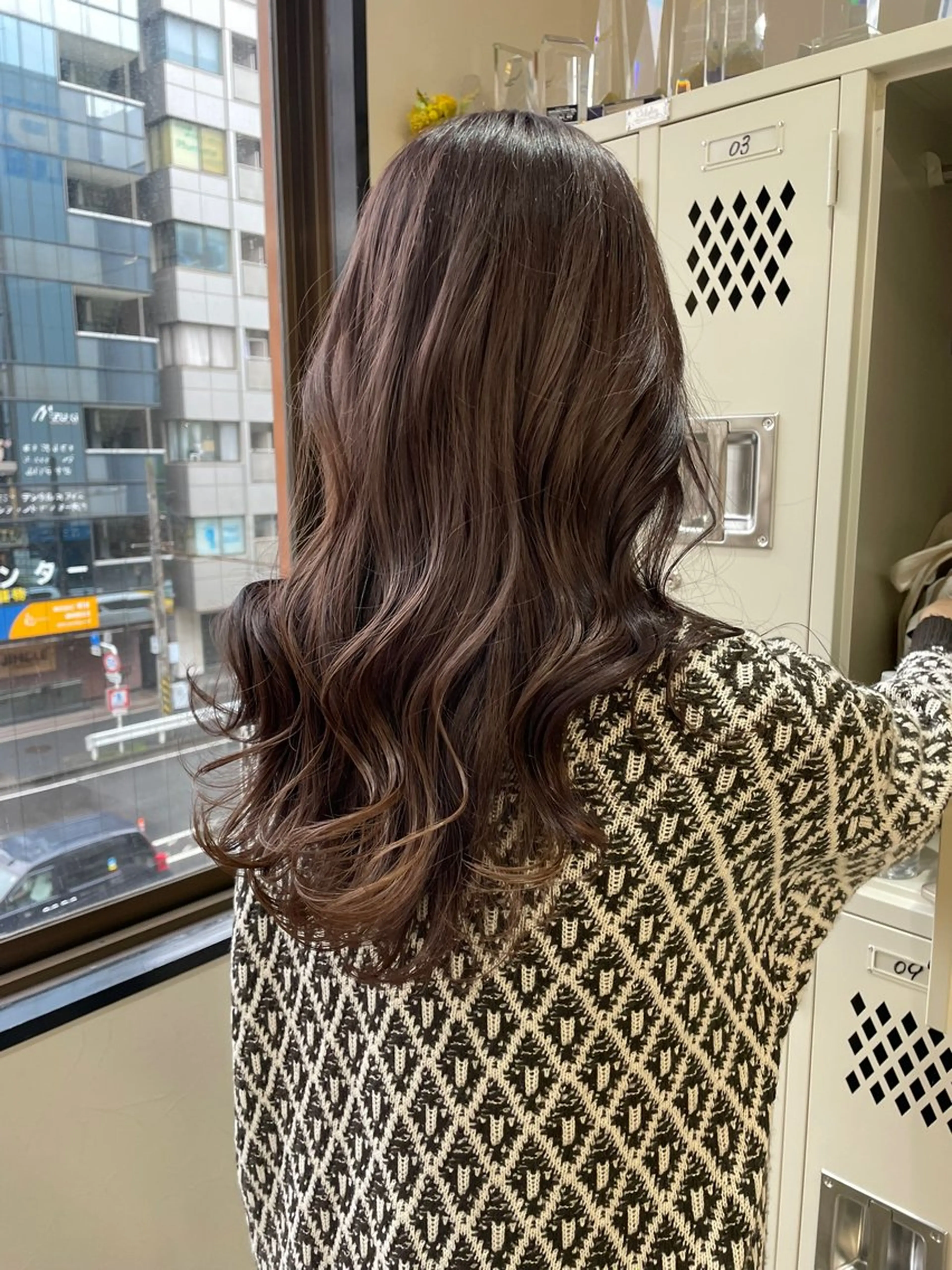 ロング カラー ヘアカラー トリートメント 大人可愛い/透明感 カラー🐰RINAのヘアスタイル