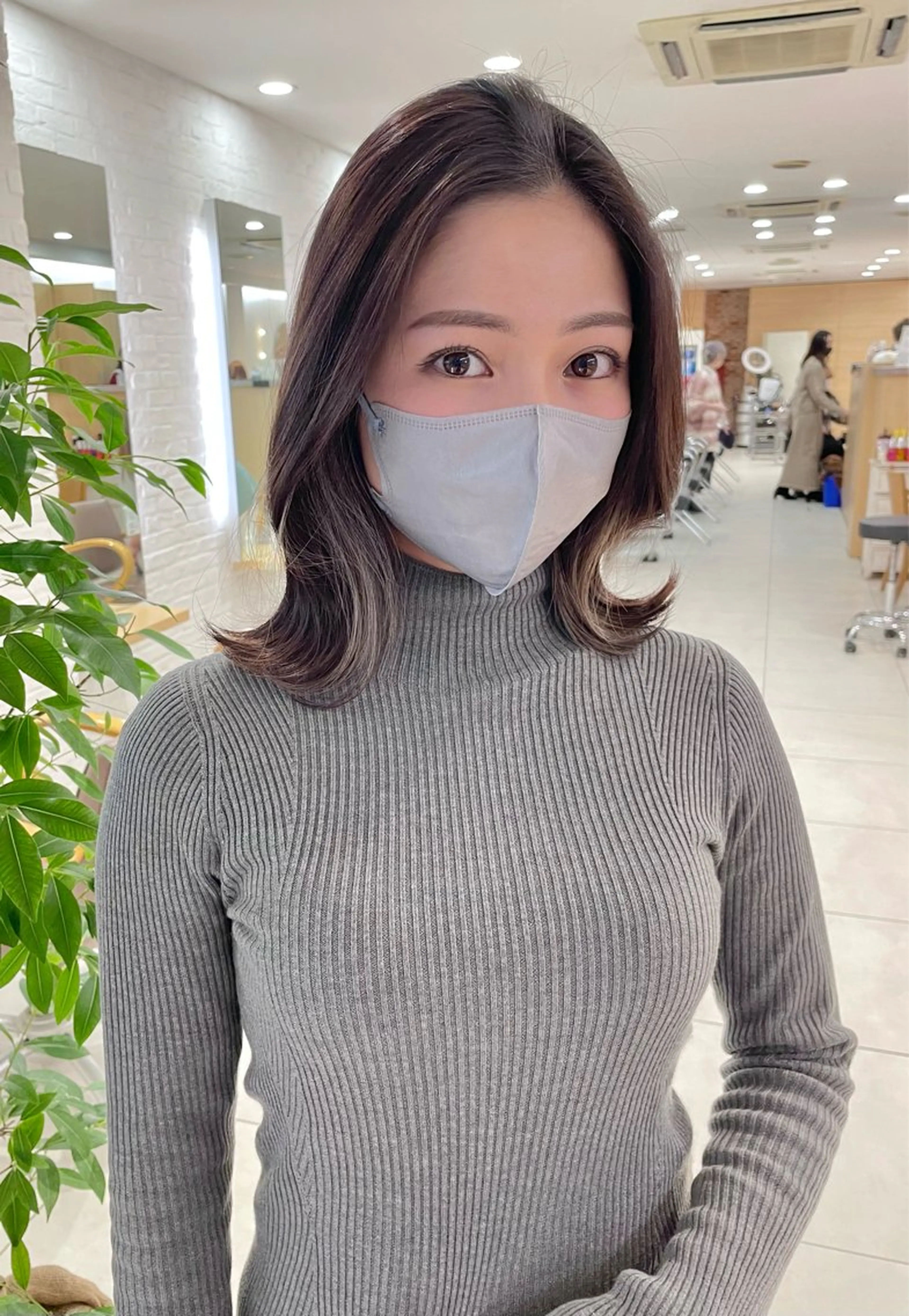 《7月限定》似合わせカット+艶カラー+クイックトリートメントの写真