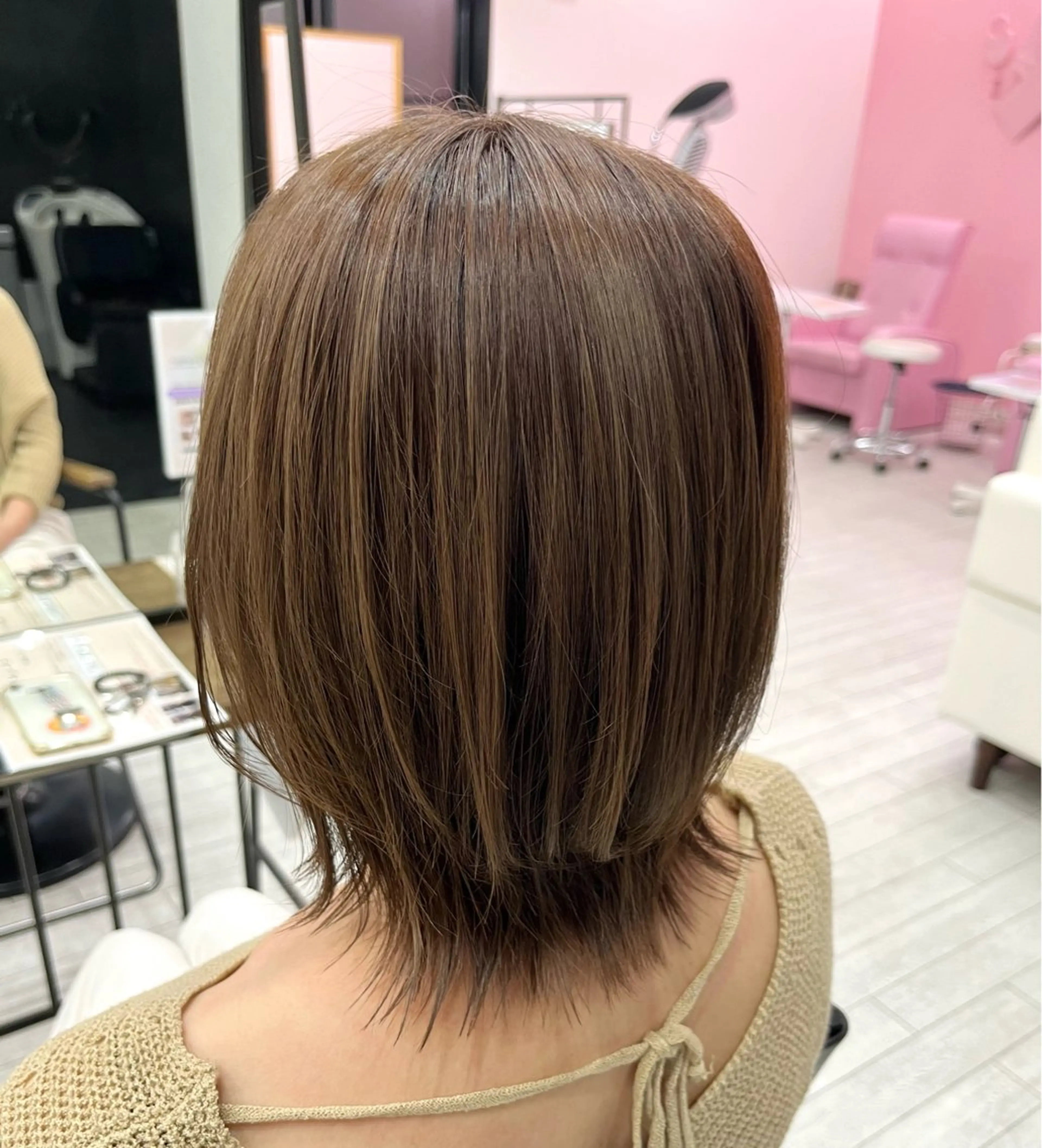 ミディアム 南雲 優佑のヘアスタイル