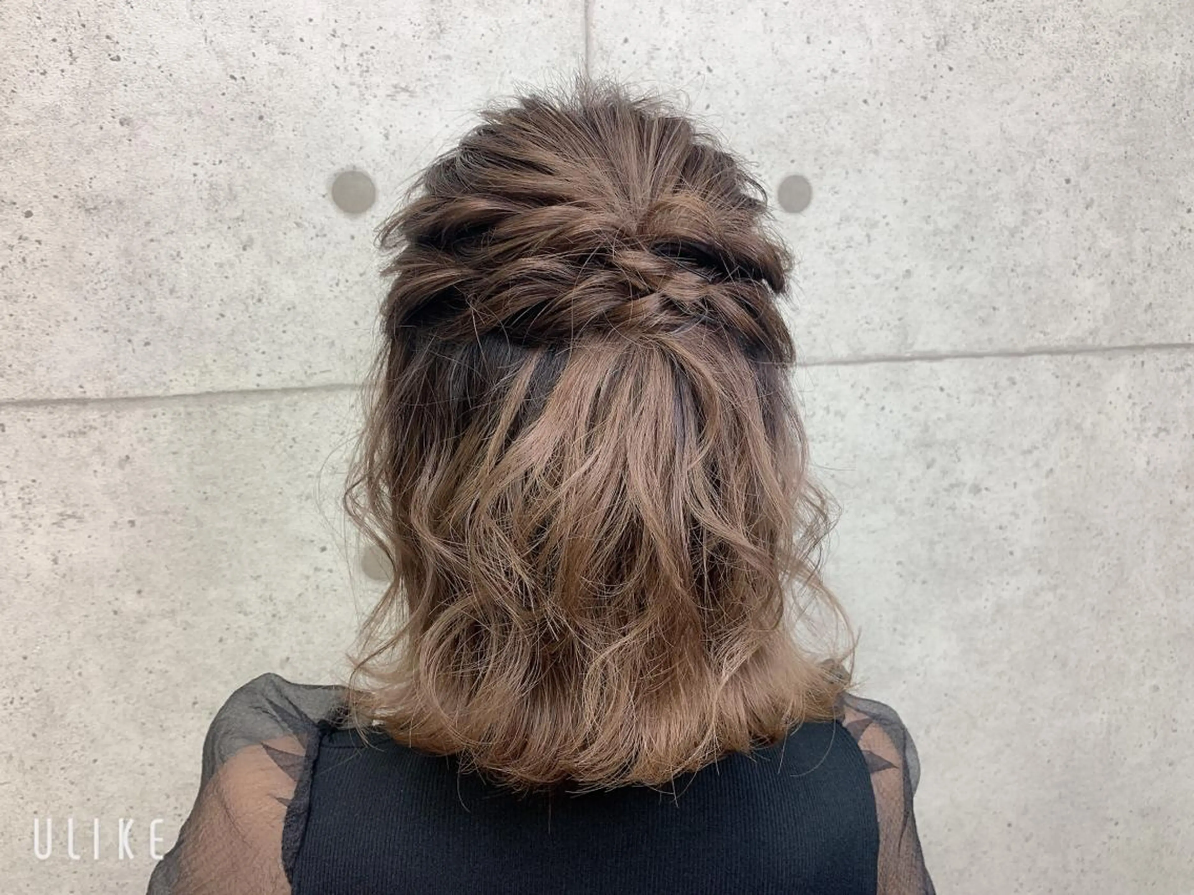 ミディアム 卒業式のヘアスタイル Mululu所属・京都最安価エクステ muuka🦋のヘアスタイル