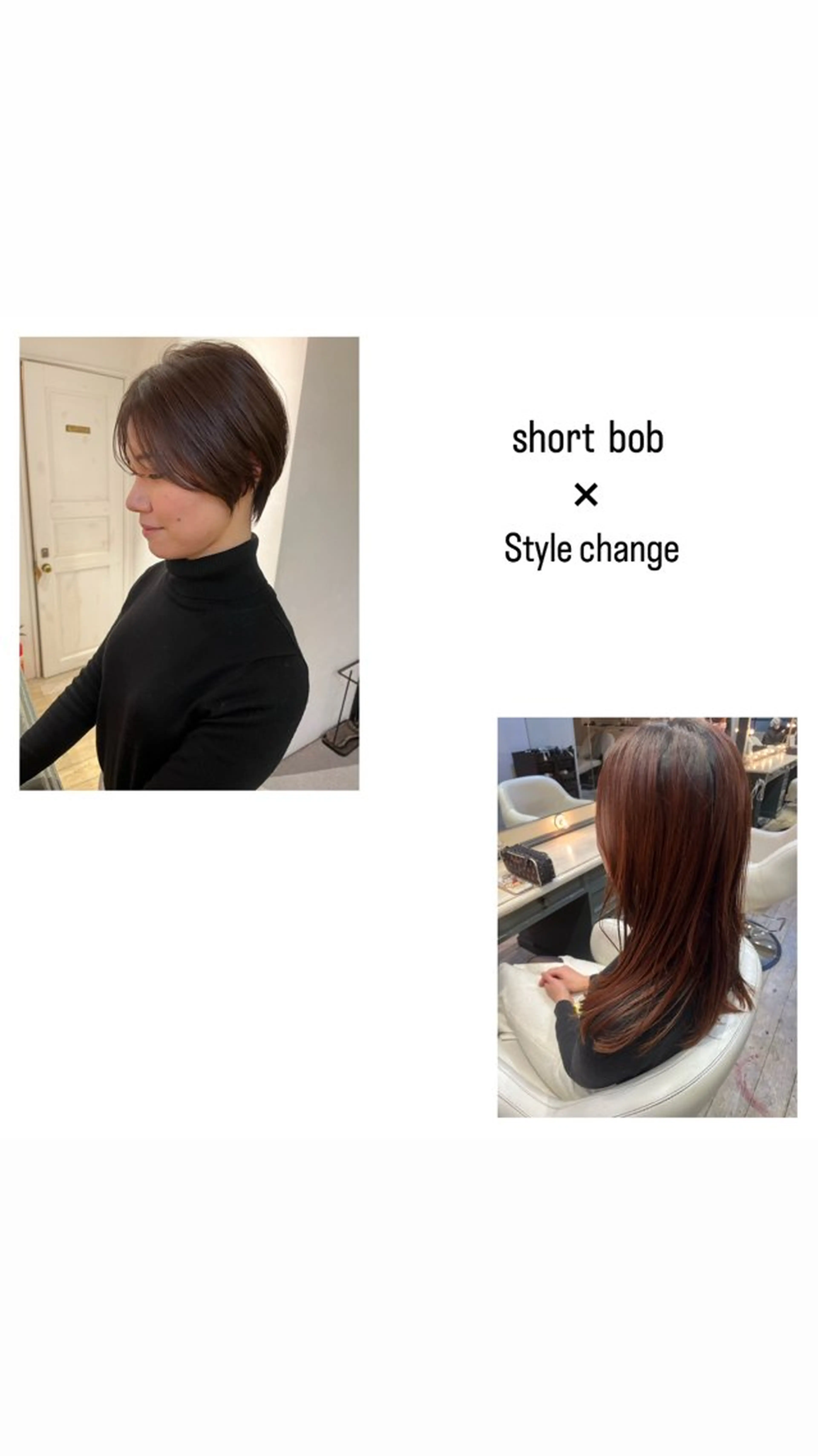 ショート カラー カット ヘアカラー トリートメント hiroki【雰囲気 &style】のヘアスタイル