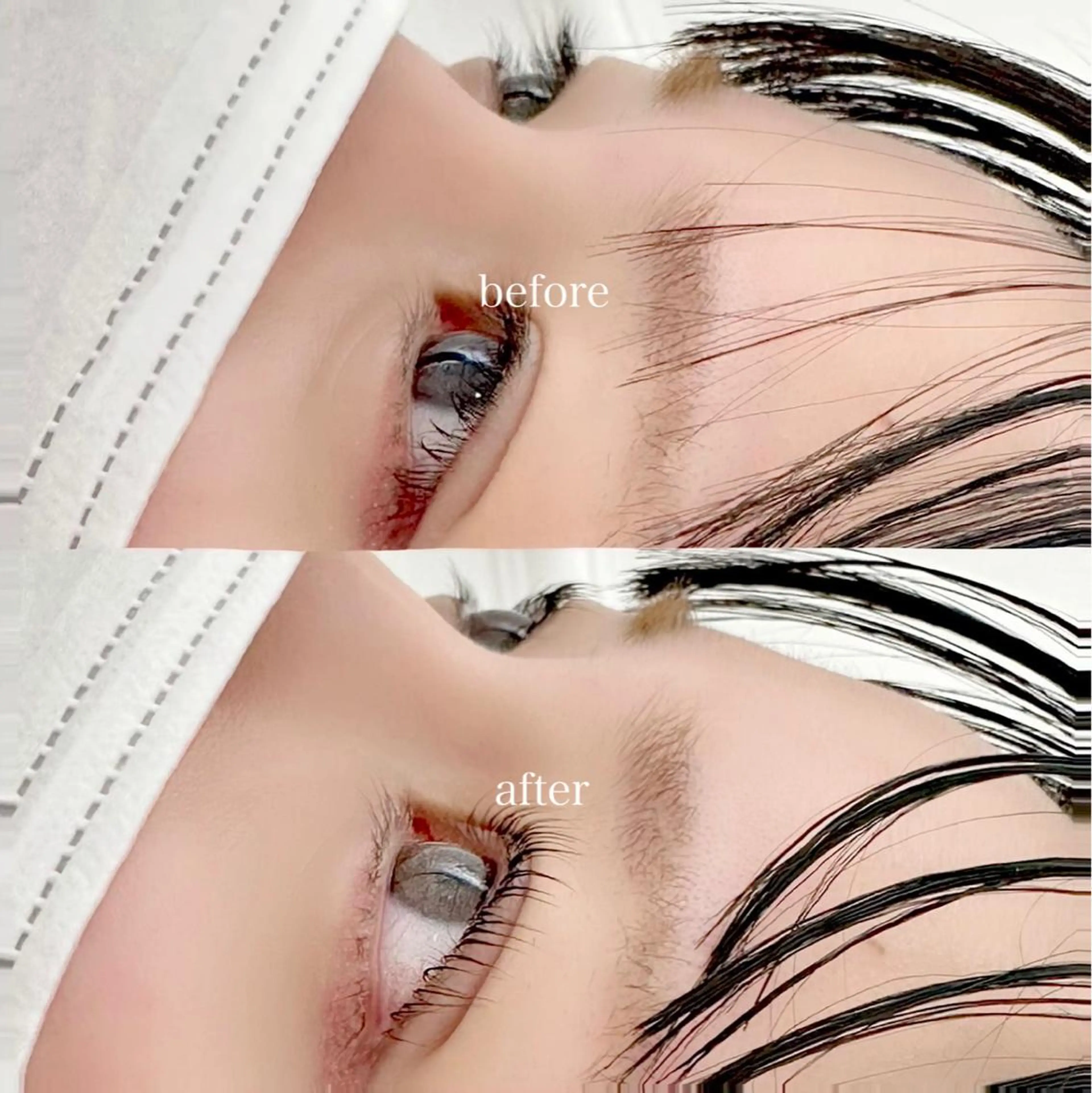 マツエク・マツパ パリジェンヌラッシュリフト Bianca Sakura⠀のマツエク・マツパデザイン