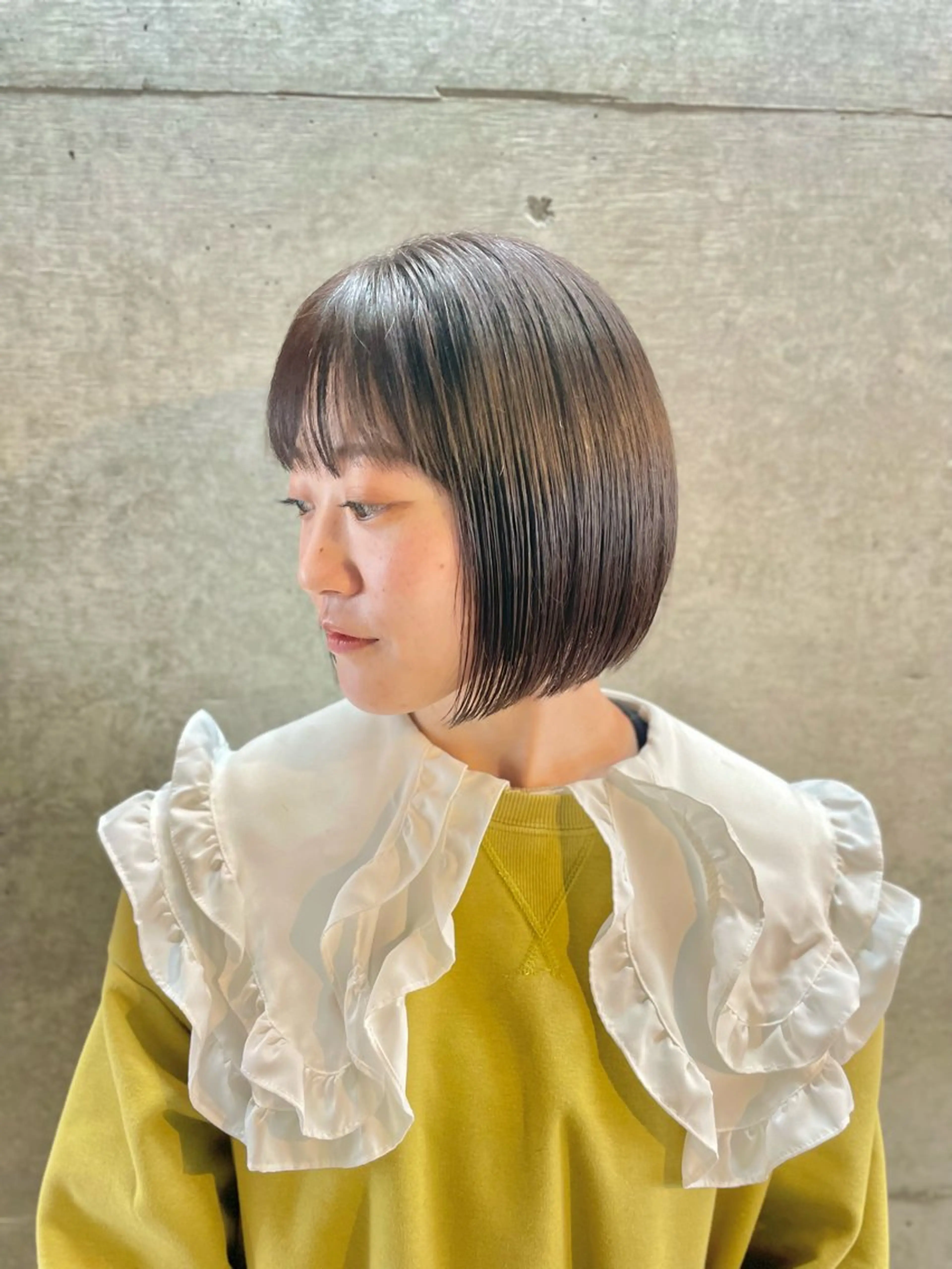 ショート 髪質改善 カット ヘアカラー トリートメント 表参道/髪質改善/ 透明感/遠藤良祈のヘアスタイル