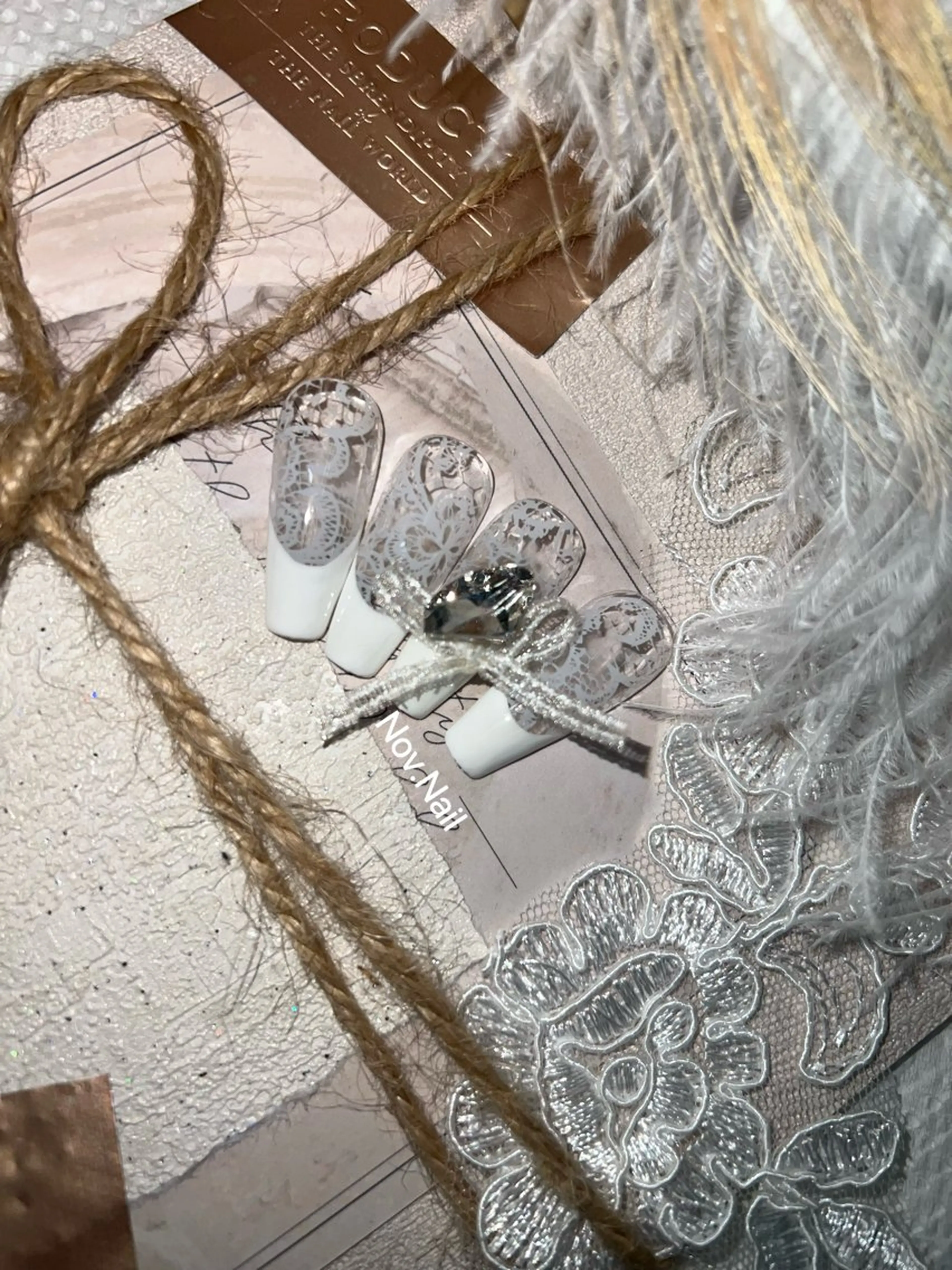 ネイル レース Nov. ネイルサロンのネイルデザイン