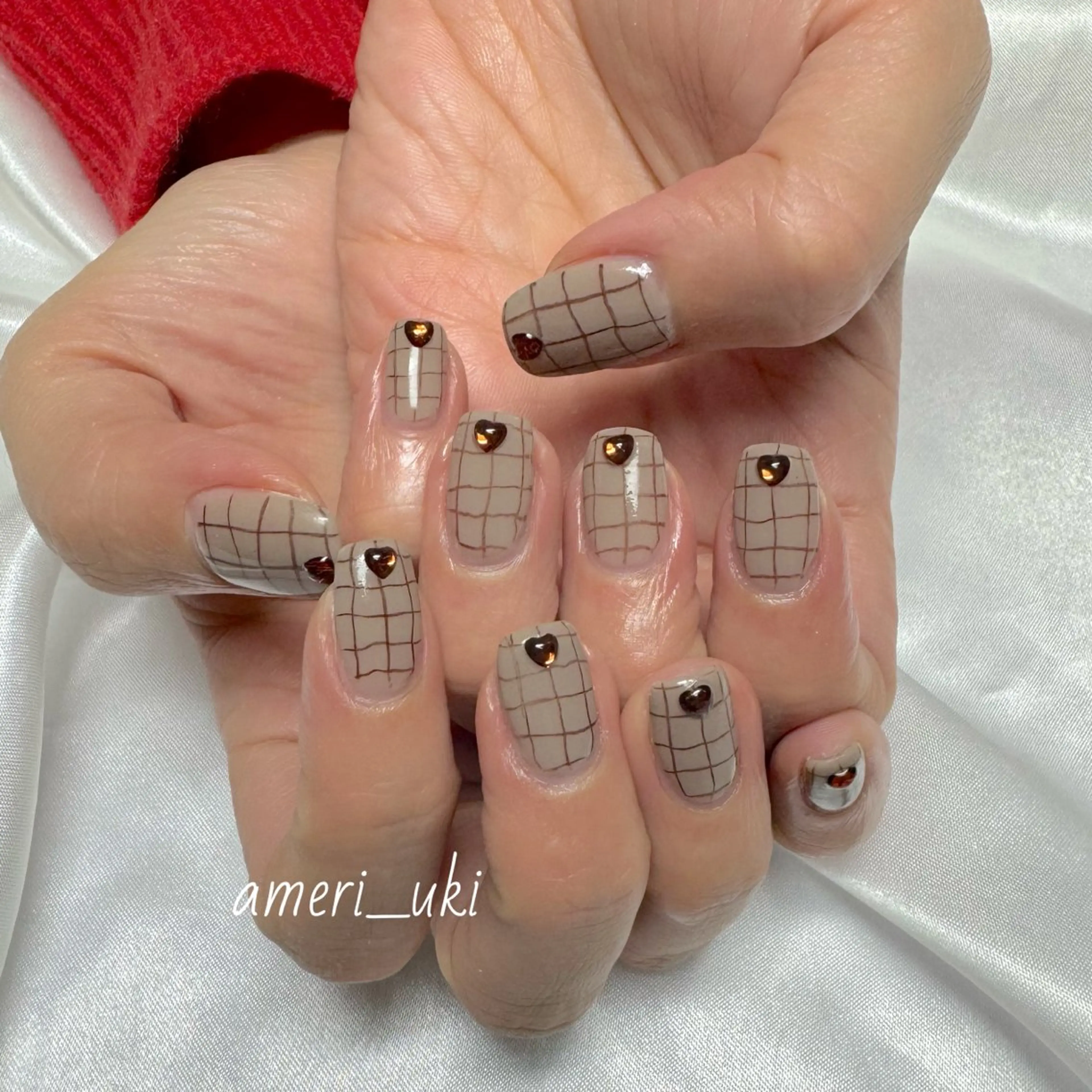 ネイル ハンドネイル Ameri nail /UKIのネイルデザイン