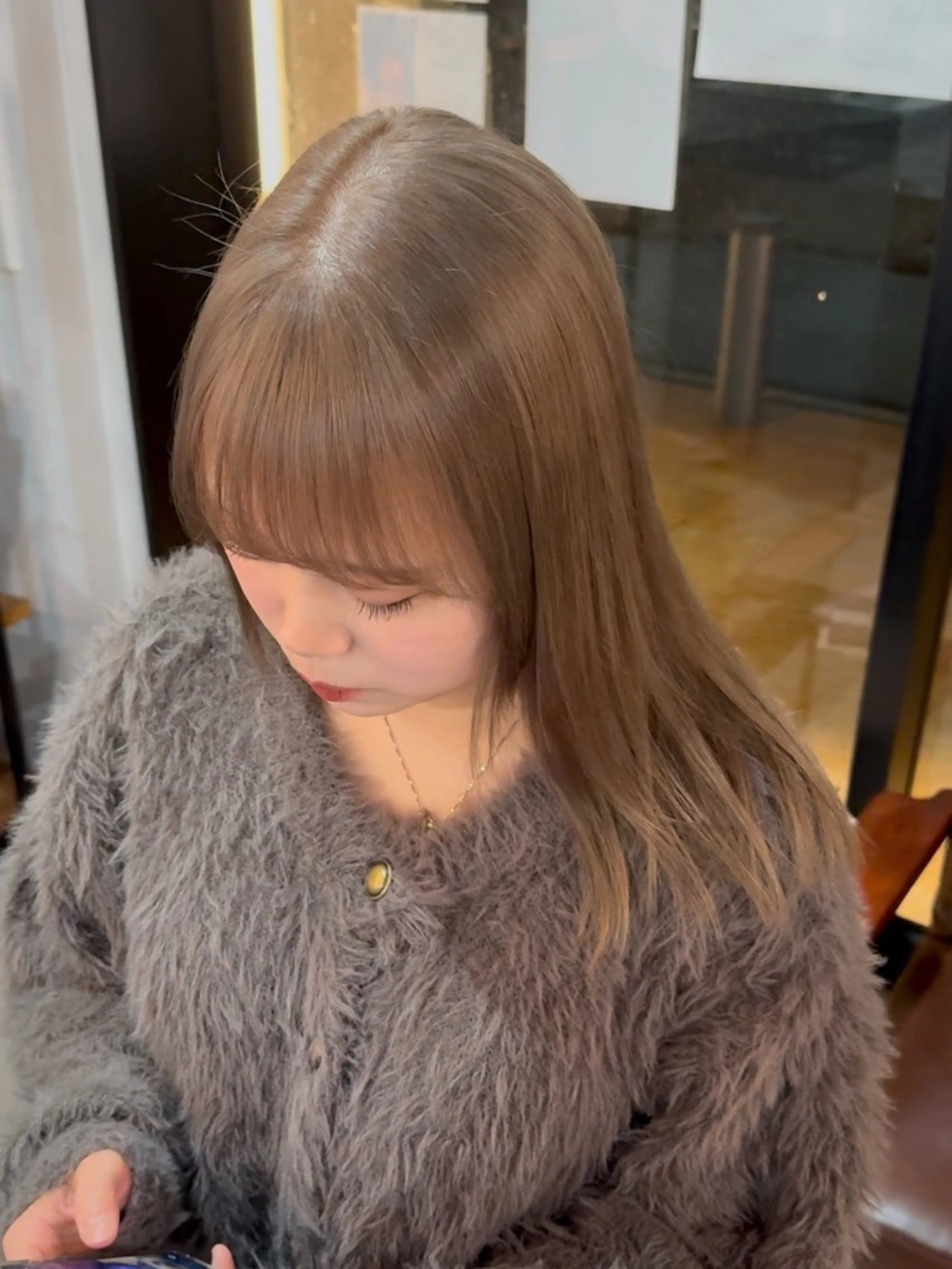 ミディアム ヘアカラー トリートメント ショート/ボブ 酒井駿介のヘアスタイル