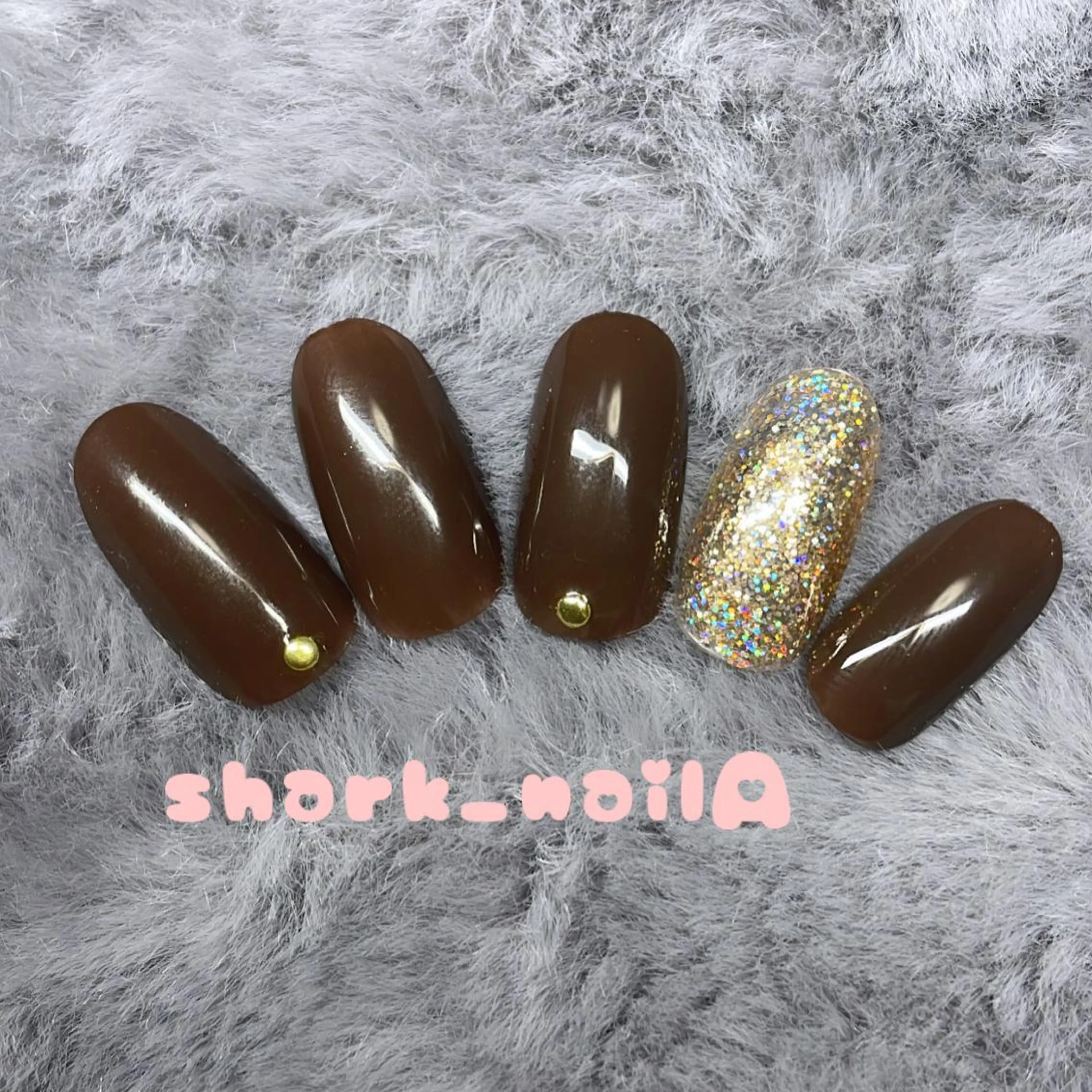 ネイル シンプルネイル shark_nail Aのネイルデザイン