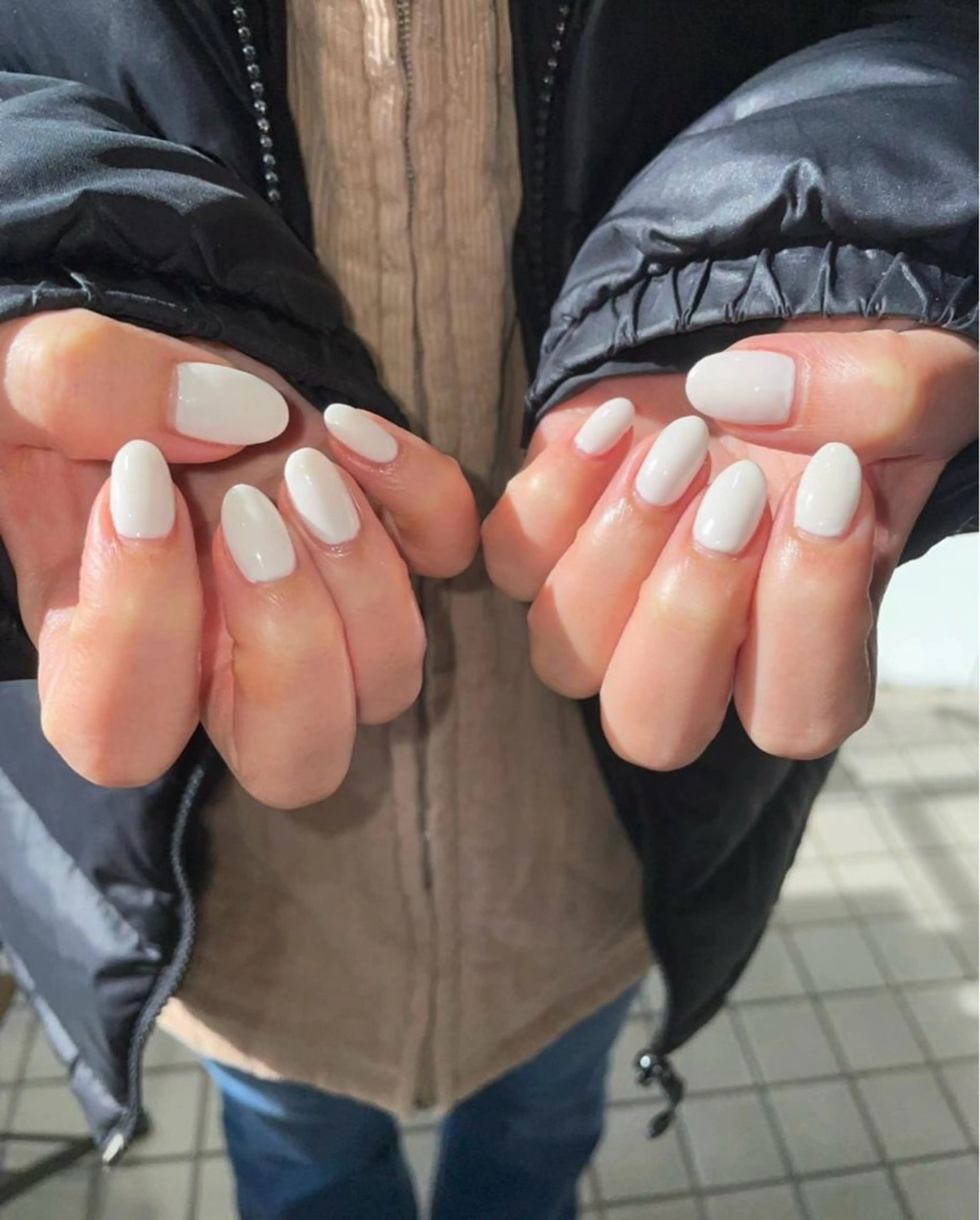 ネイル メンズネイル ショートネイル ハンドネイル 暗髪/レイヤー/ボブ 🪩💫KAYOのヘアスタイル