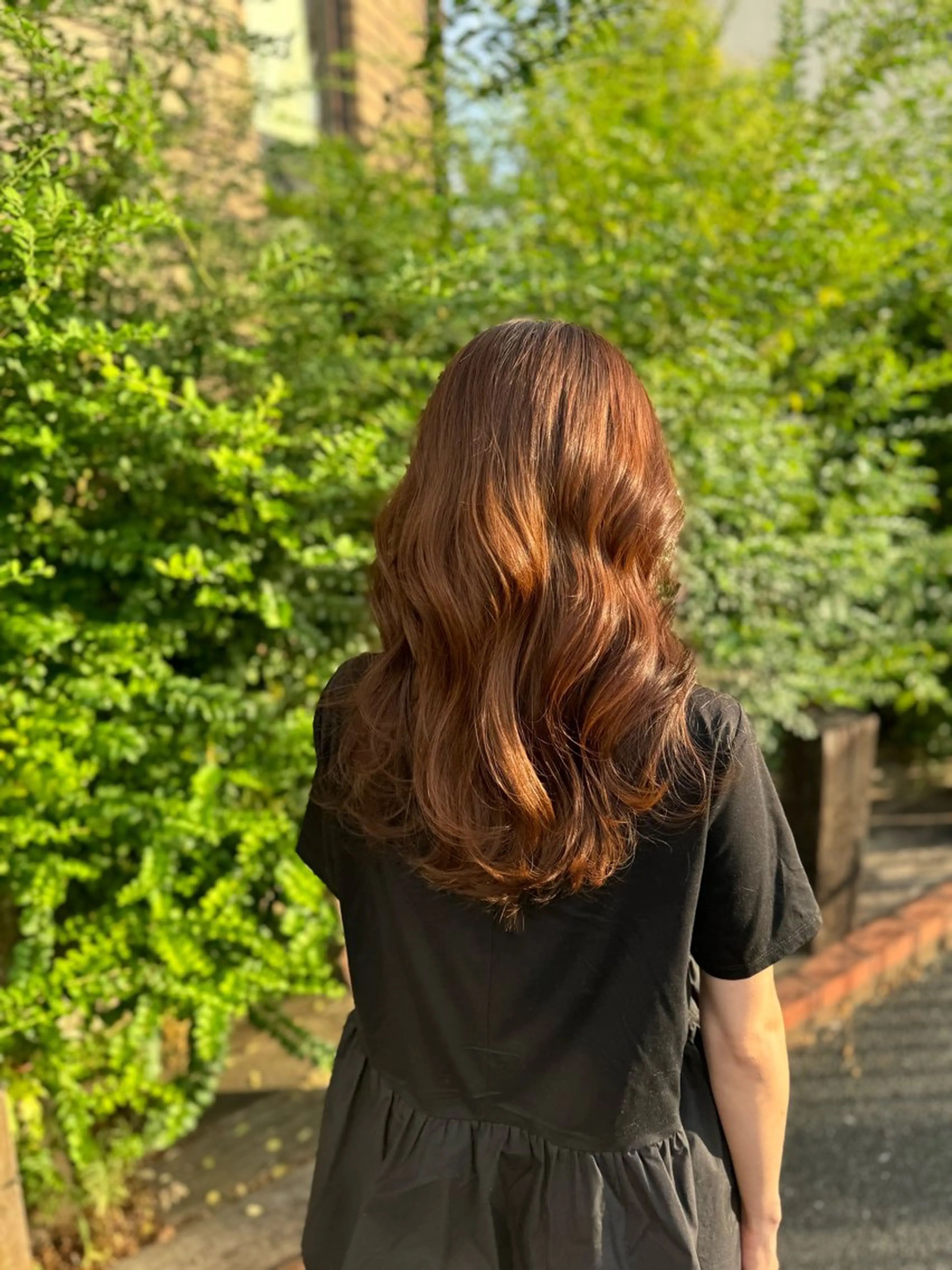 ロング ヘアショップキャリー所属・森田敦 縮毛矯正/髪質改善のヘアスタイル