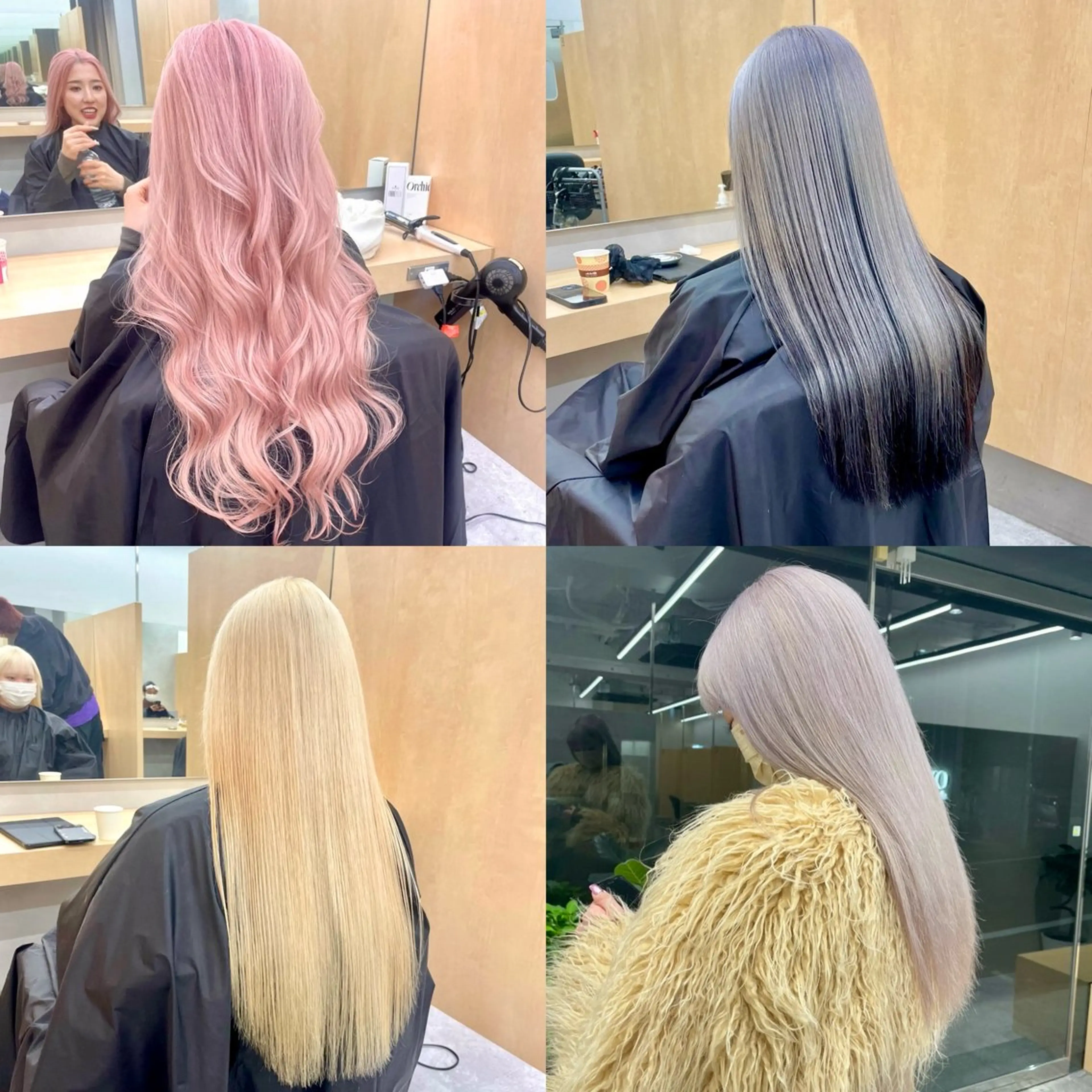 ロング カラー カット ヘアカラー トリートメント ボブ・ウルフカット TAIGAのヘアスタイル