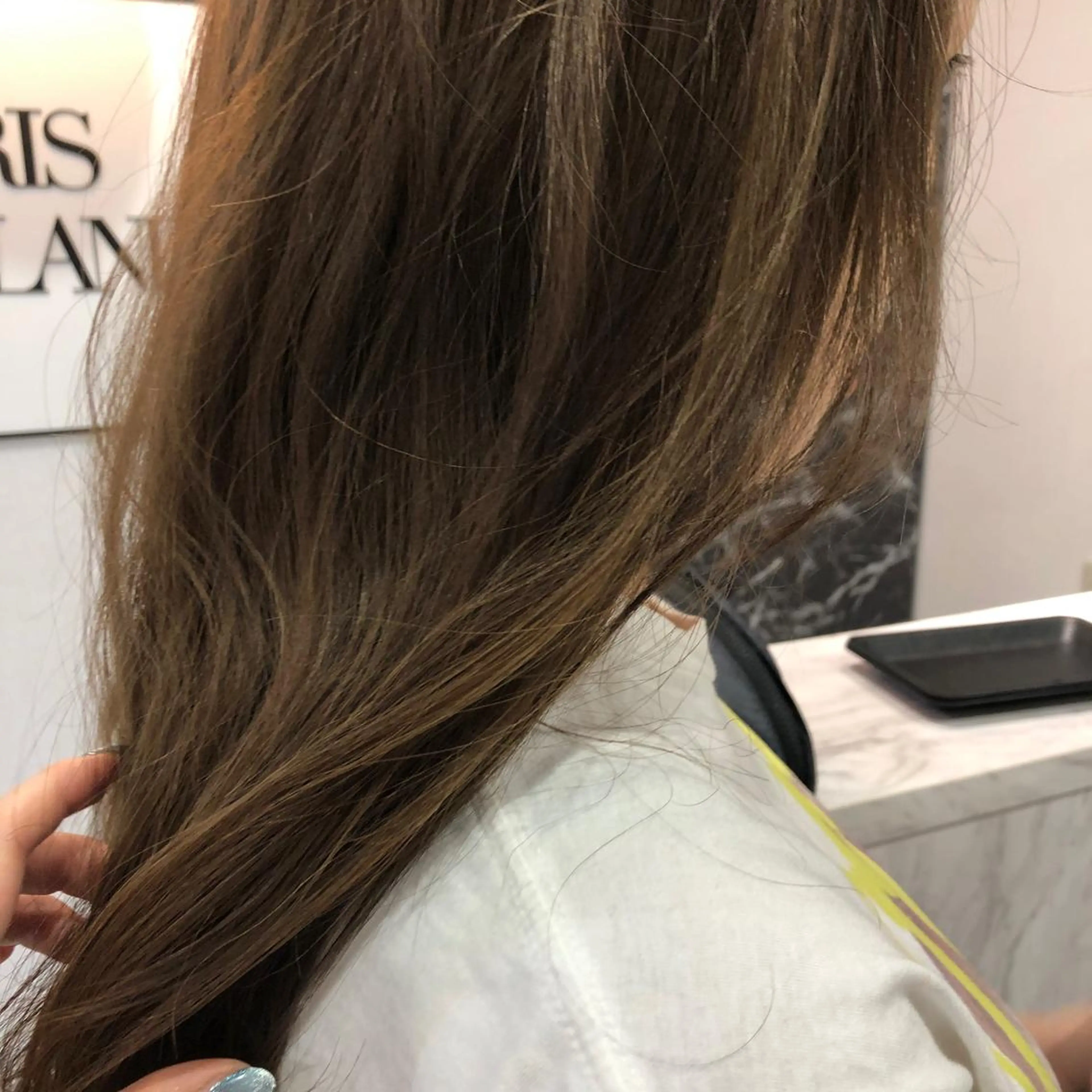 ロング カラー 今村 南穂のヘアスタイル