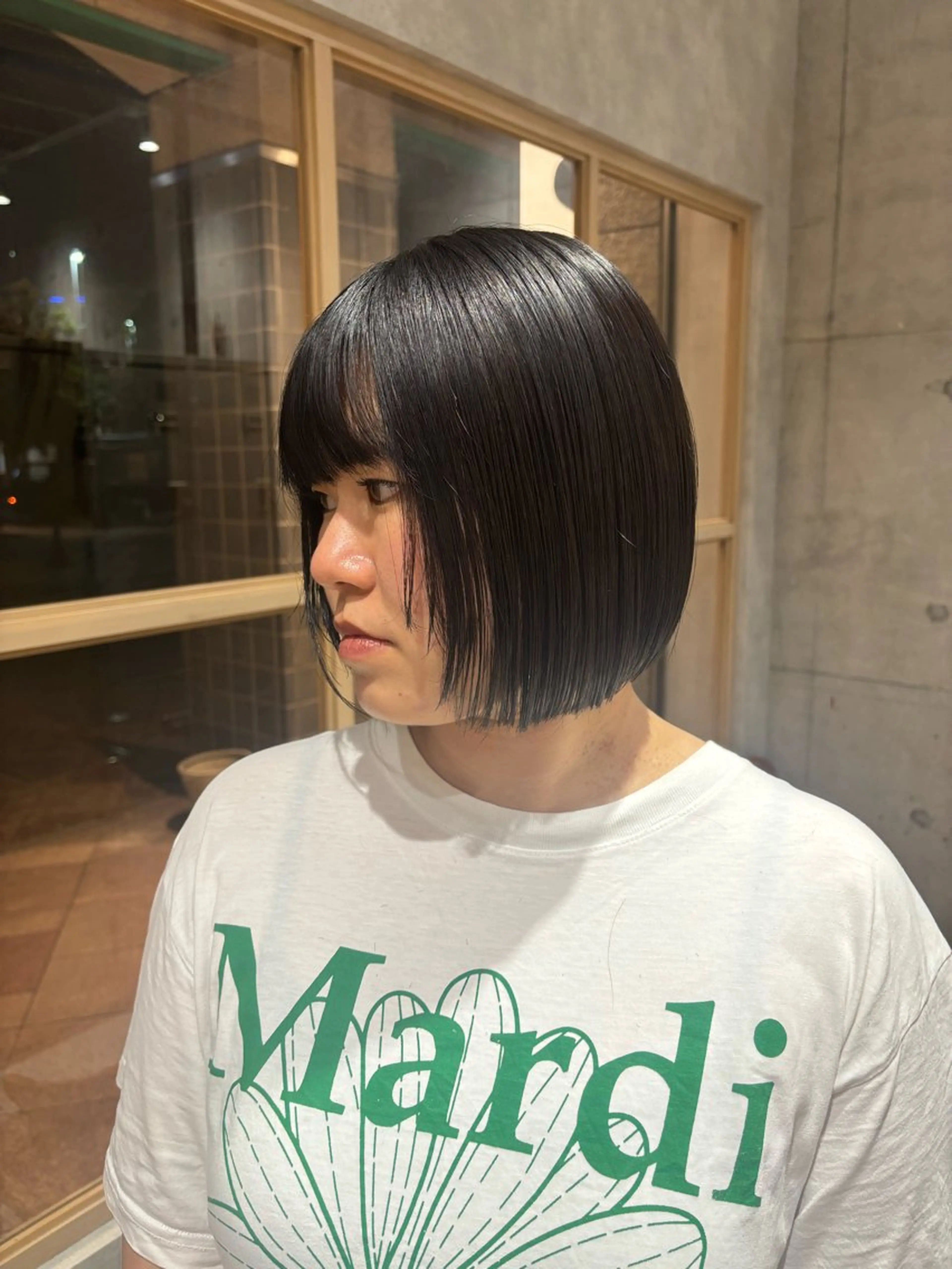 ショート 顔周りカット レイヤーカット TOMTO【トマト】所属・AMI /カットモデル募集中のヘアスタイル